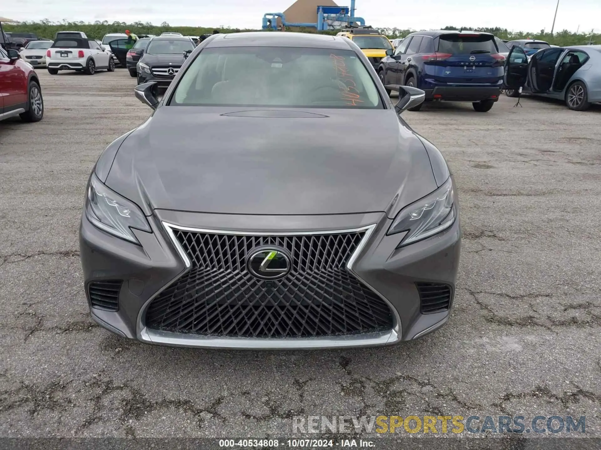 12 Фотография поврежденного автомобиля JTHB51FF3K5010148 LEXUS LS 2019