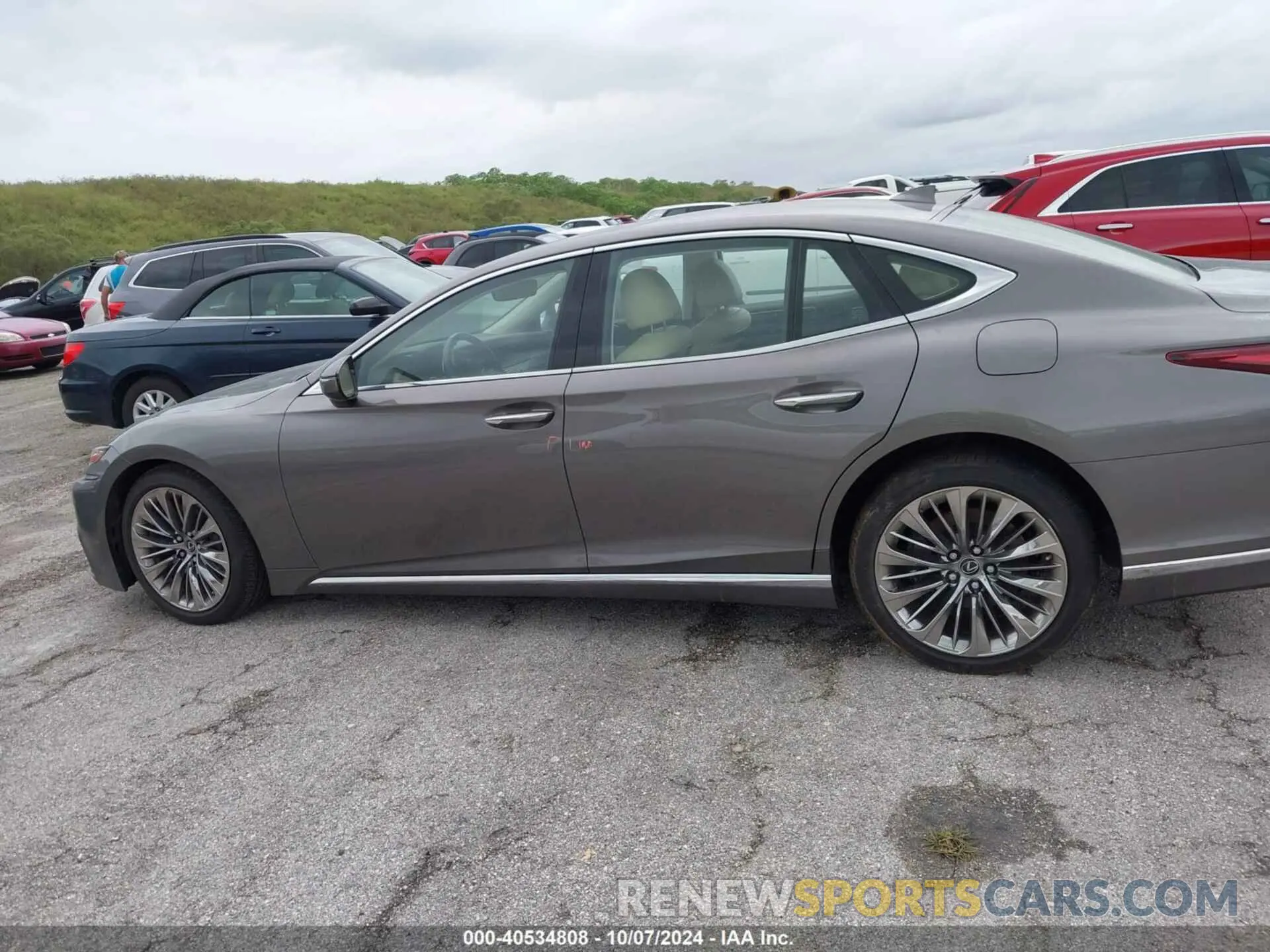 14 Фотография поврежденного автомобиля JTHB51FF3K5010148 LEXUS LS 2019