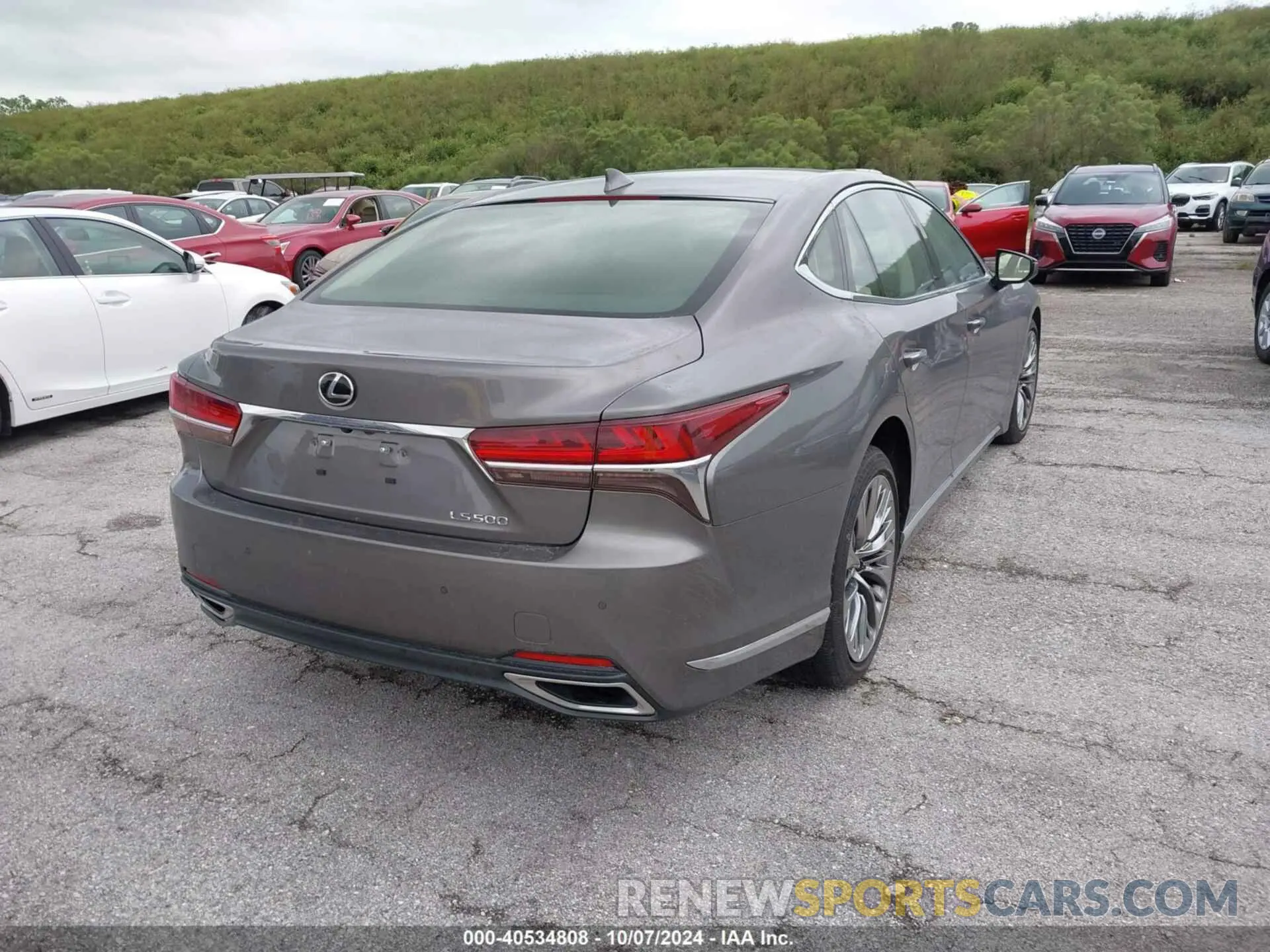 4 Фотография поврежденного автомобиля JTHB51FF3K5010148 LEXUS LS 2019