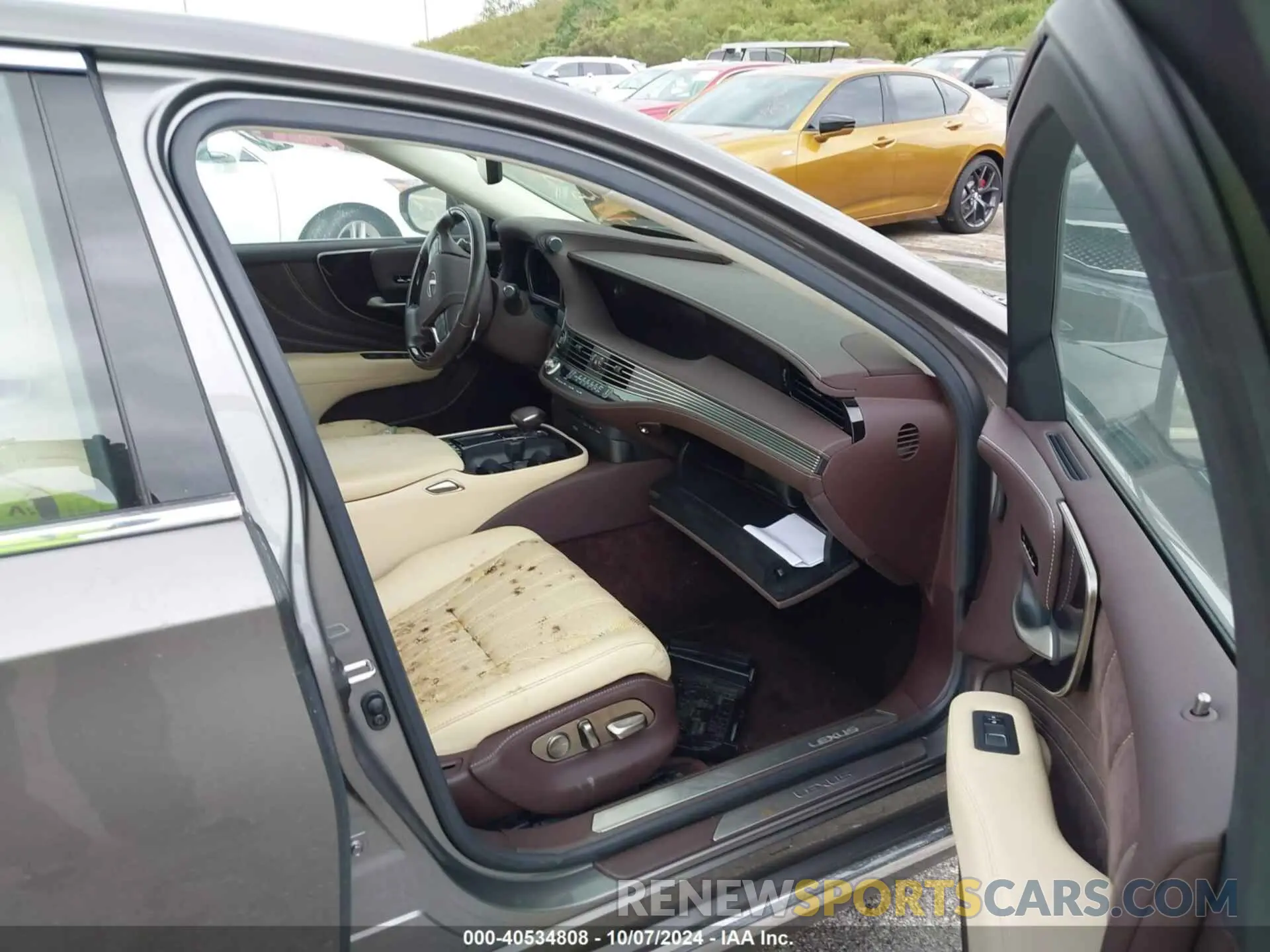 5 Фотография поврежденного автомобиля JTHB51FF3K5010148 LEXUS LS 2019