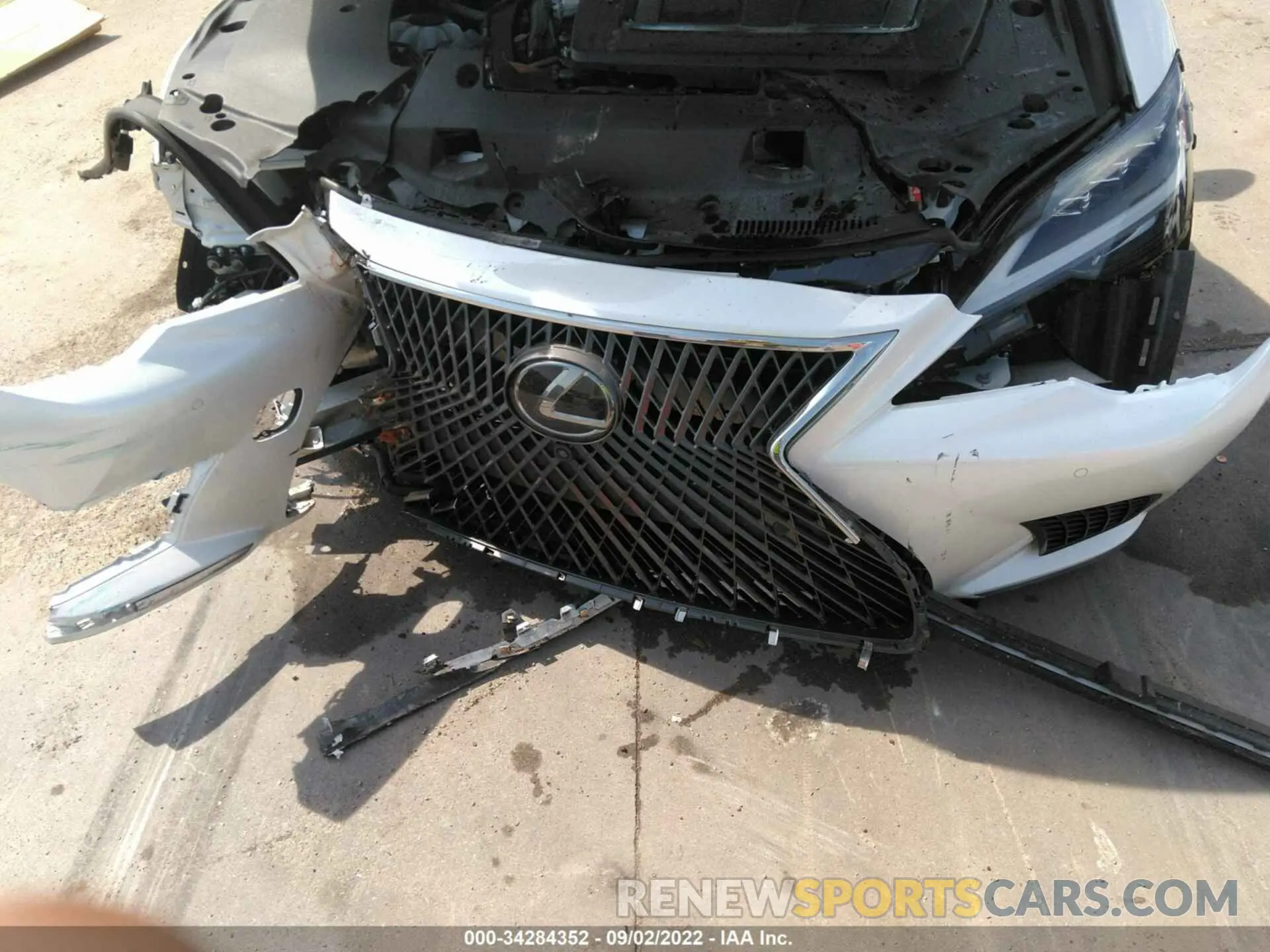 6 Photograph of a damaged car JTHD51FF6M5014335 LEXUS LS 2021