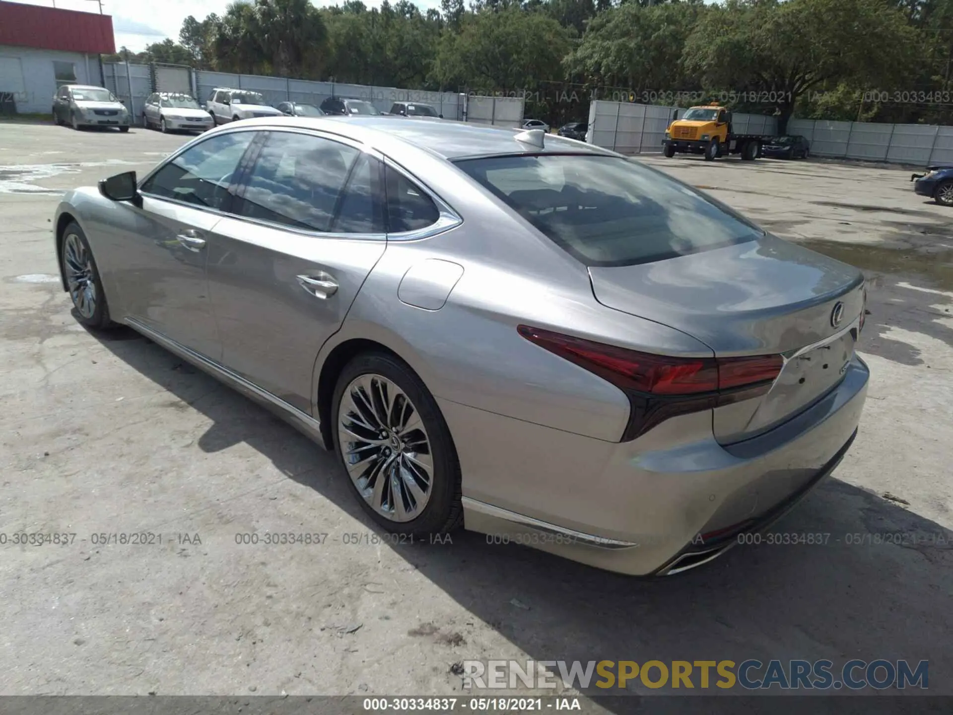 3 Photograph of a damaged car JTHD51FFXM5013592 LEXUS LS 2021