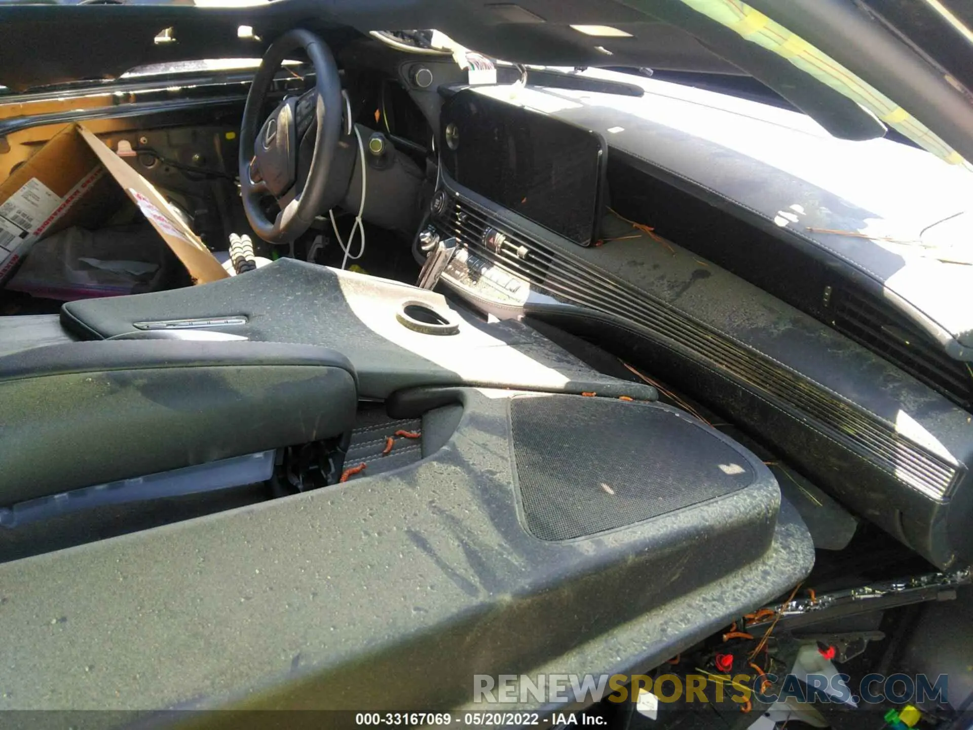5 Photograph of a damaged car JTHD51FF6N5015664 LEXUS LS 2022