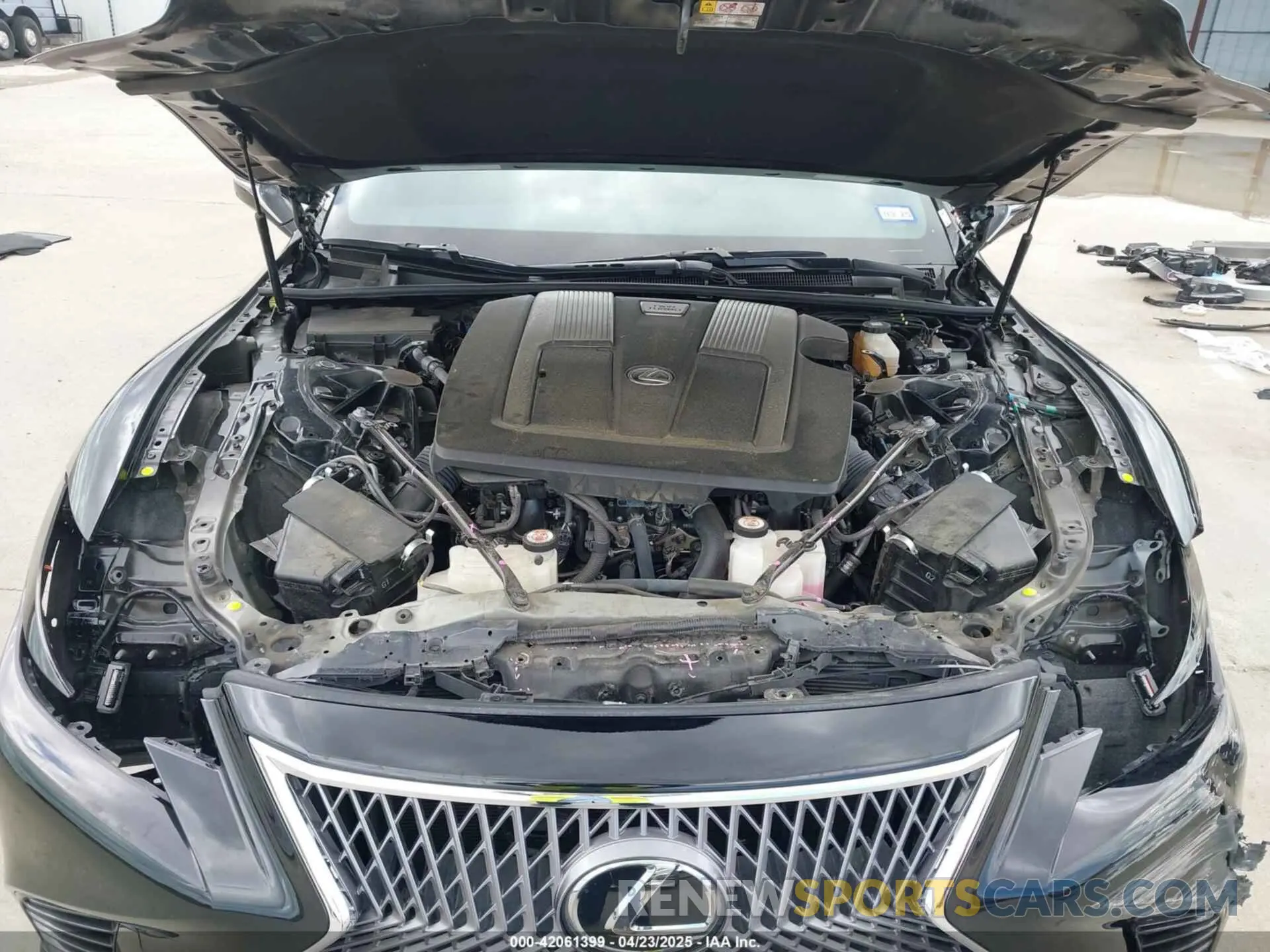 10 Фотография поврежденного автомобиля JTHD51FF1L5011017 LEXUS LS 500 2020