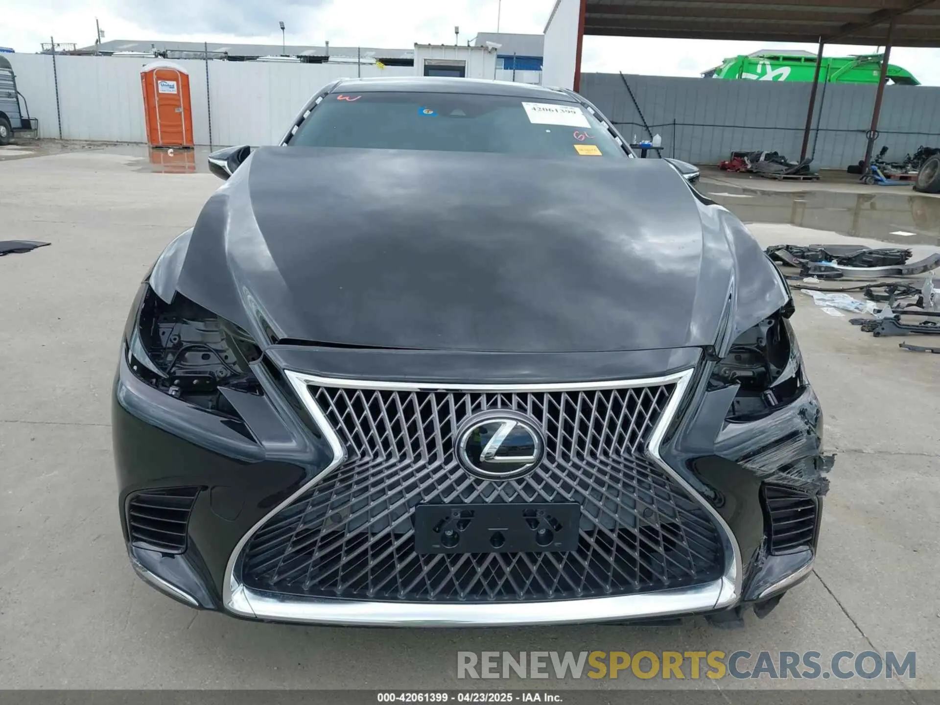 13 Фотография поврежденного автомобиля JTHD51FF1L5011017 LEXUS LS 500 2020