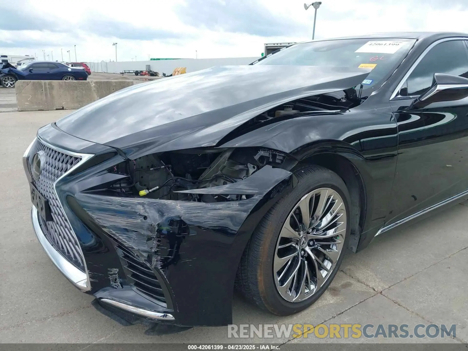 6 Фотография поврежденного автомобиля JTHD51FF1L5011017 LEXUS LS 500 2020