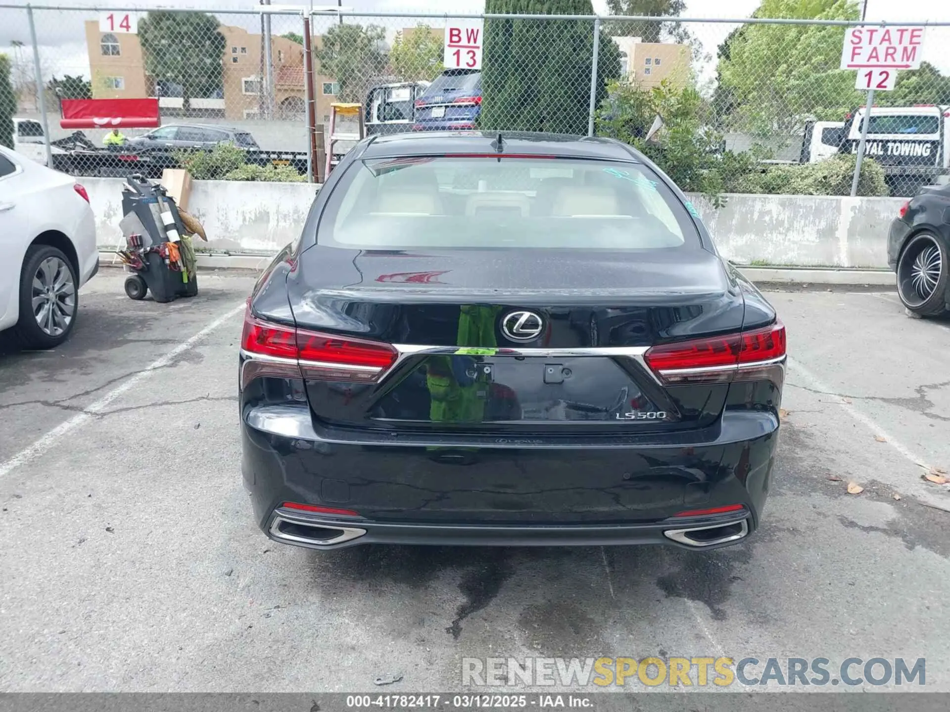 16 Фотография поврежденного автомобиля JTHG5LFF4L5011134 LEXUS LS 500 2020