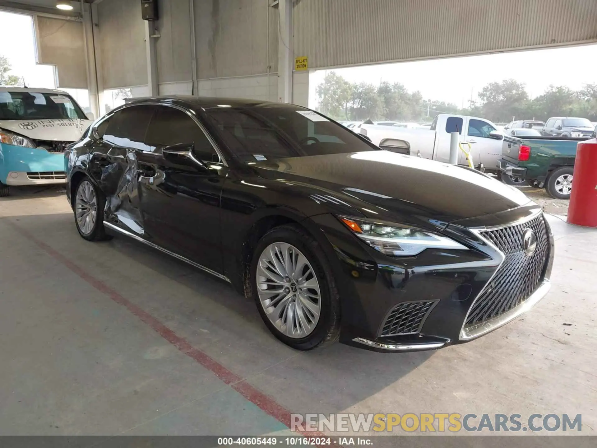 1 Фотография поврежденного автомобиля JTHD51FF8M5014398 LEXUS LS 500 2021