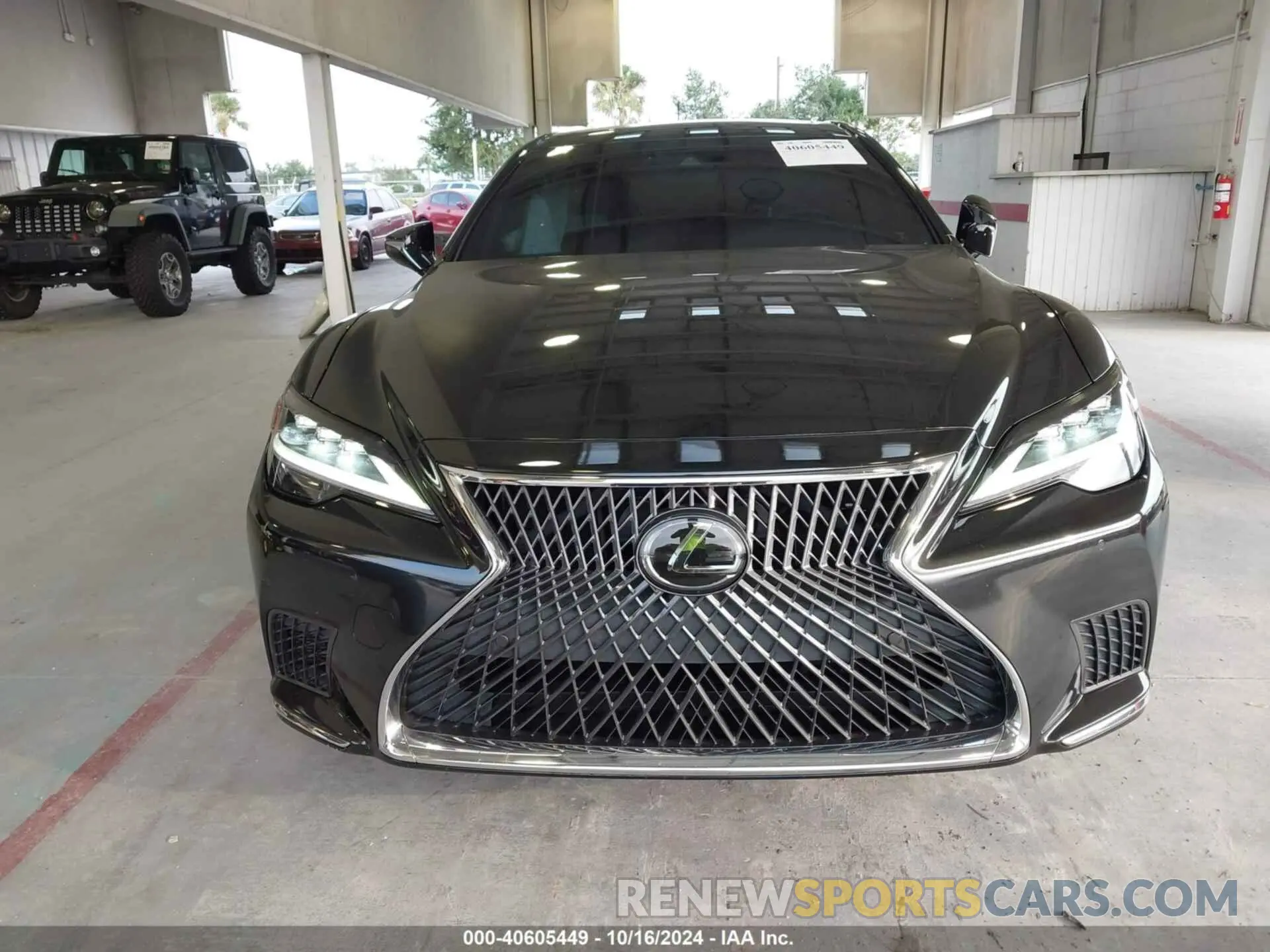 12 Фотография поврежденного автомобиля JTHD51FF8M5014398 LEXUS LS 500 2021