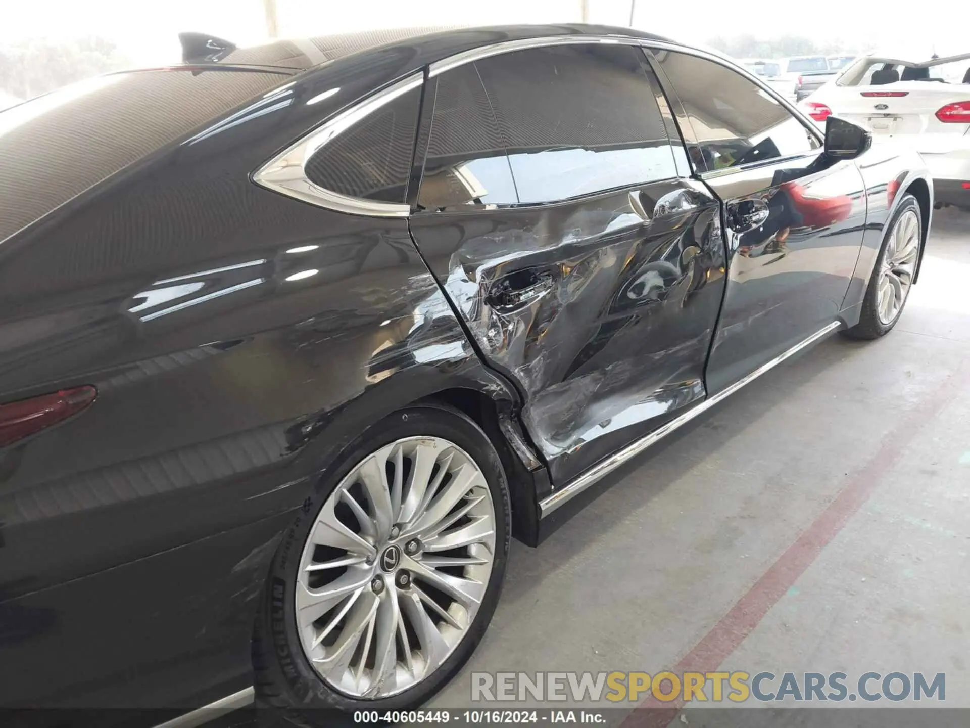 6 Фотография поврежденного автомобиля JTHD51FF8M5014398 LEXUS LS 500 2021