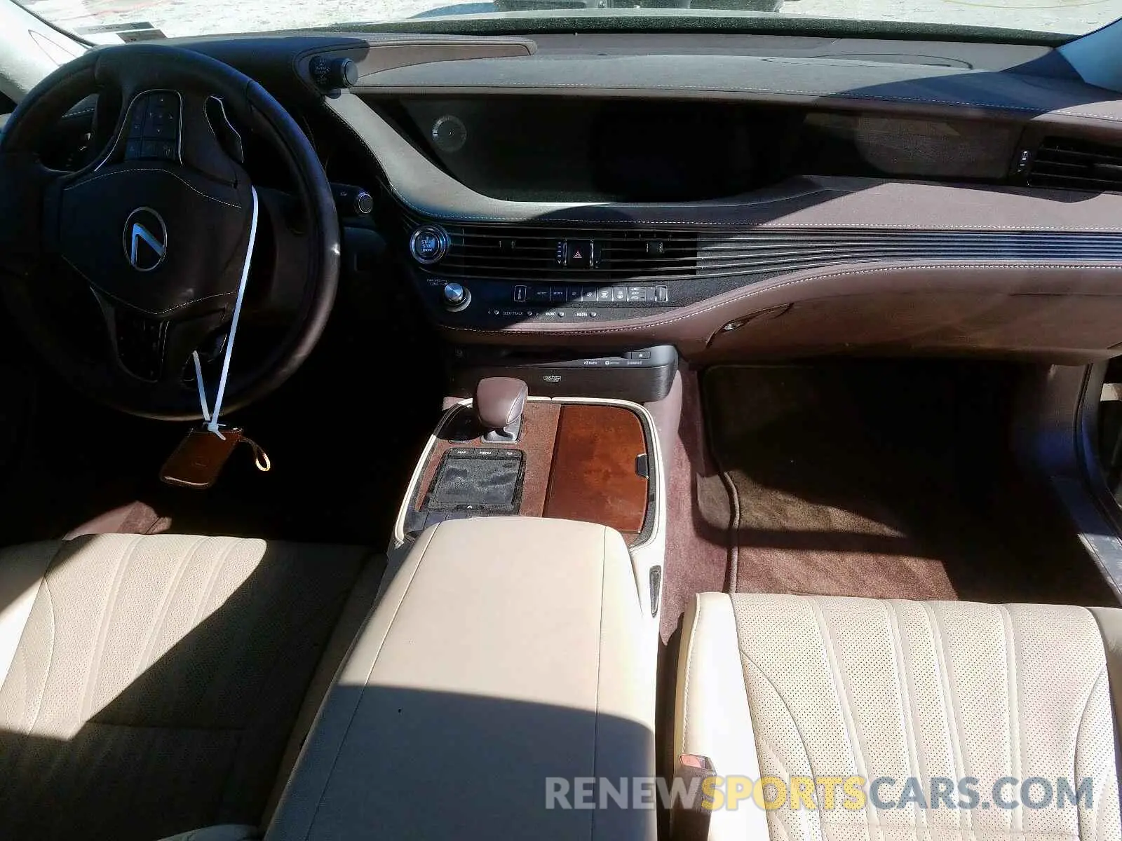 9 Photograph of a damaged car JTHC51FF7K5007435 LEXUS LS 500 BAS 2019