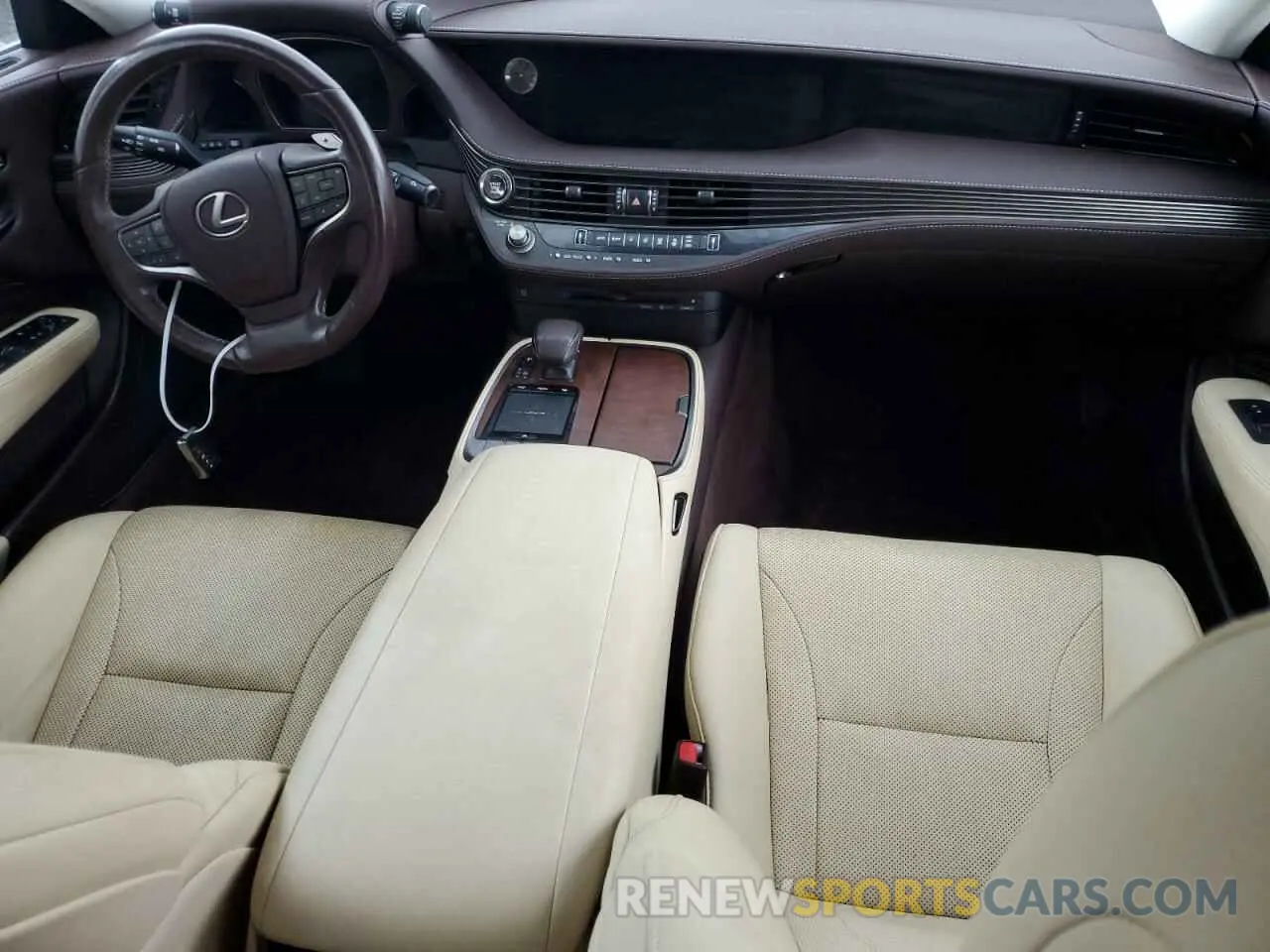 8 Photograph of a damaged car JTHB51FF0K5008938 LEXUS LS500 2019