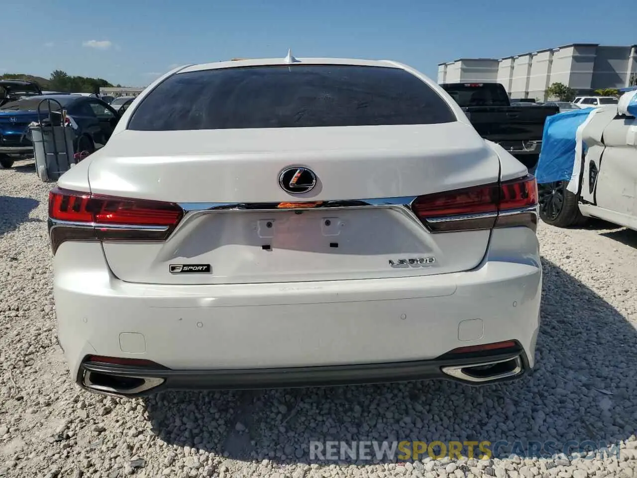6 Фотография поврежденного автомобиля JTHB51FF2K5009086 LEXUS LS500 2019