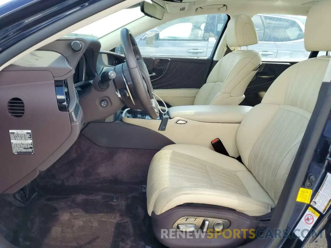 7 Photograph of a damaged car JTHB51FF6K5008670 LEXUS LS500 2019