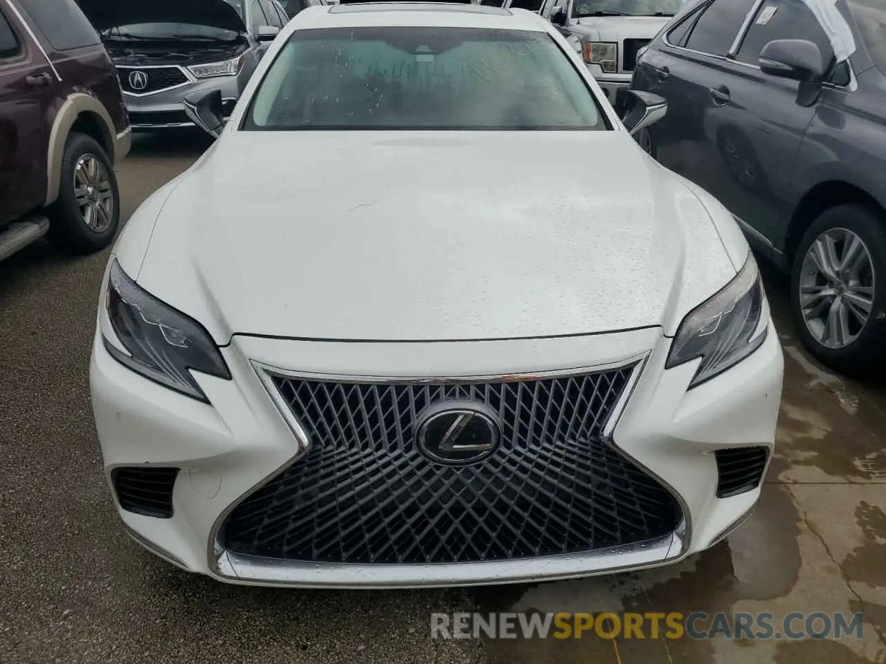 5 Фотография поврежденного автомобиля JTHB51FFXK5009417 LEXUS LS500 2019