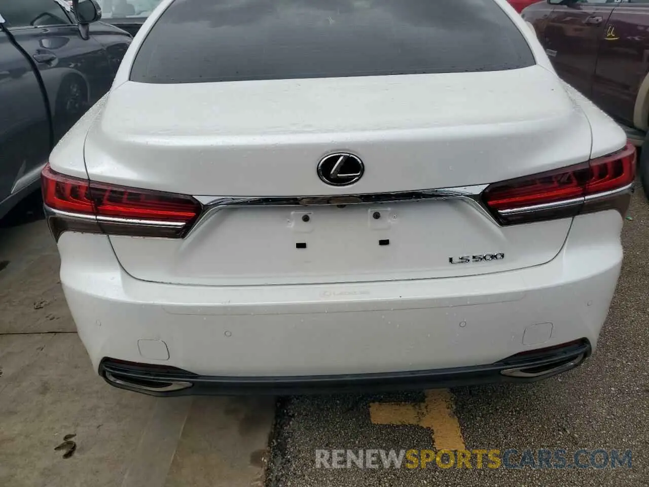 6 Фотография поврежденного автомобиля JTHB51FFXK5009417 LEXUS LS500 2019