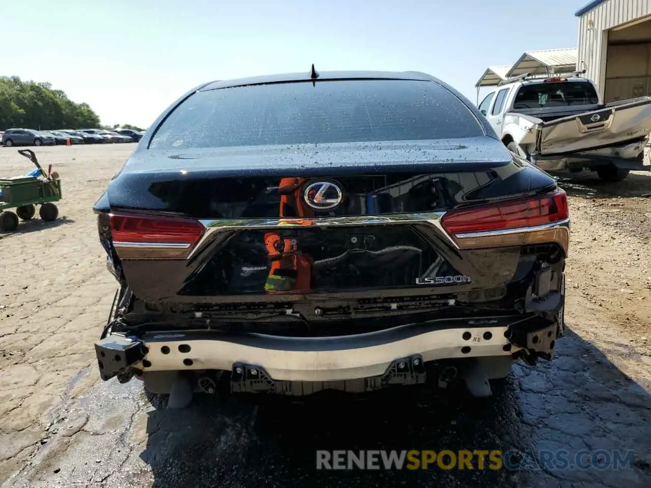 6 Фотография поврежденного автомобиля JTHBY1FF0K5004329 LEXUS LS500 2019