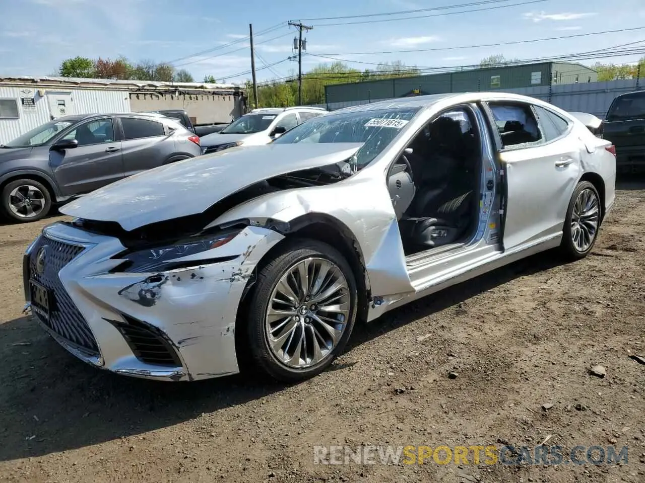 1 Фотография поврежденного автомобиля JTHC51FF3K5005648 LEXUS LS500 2019