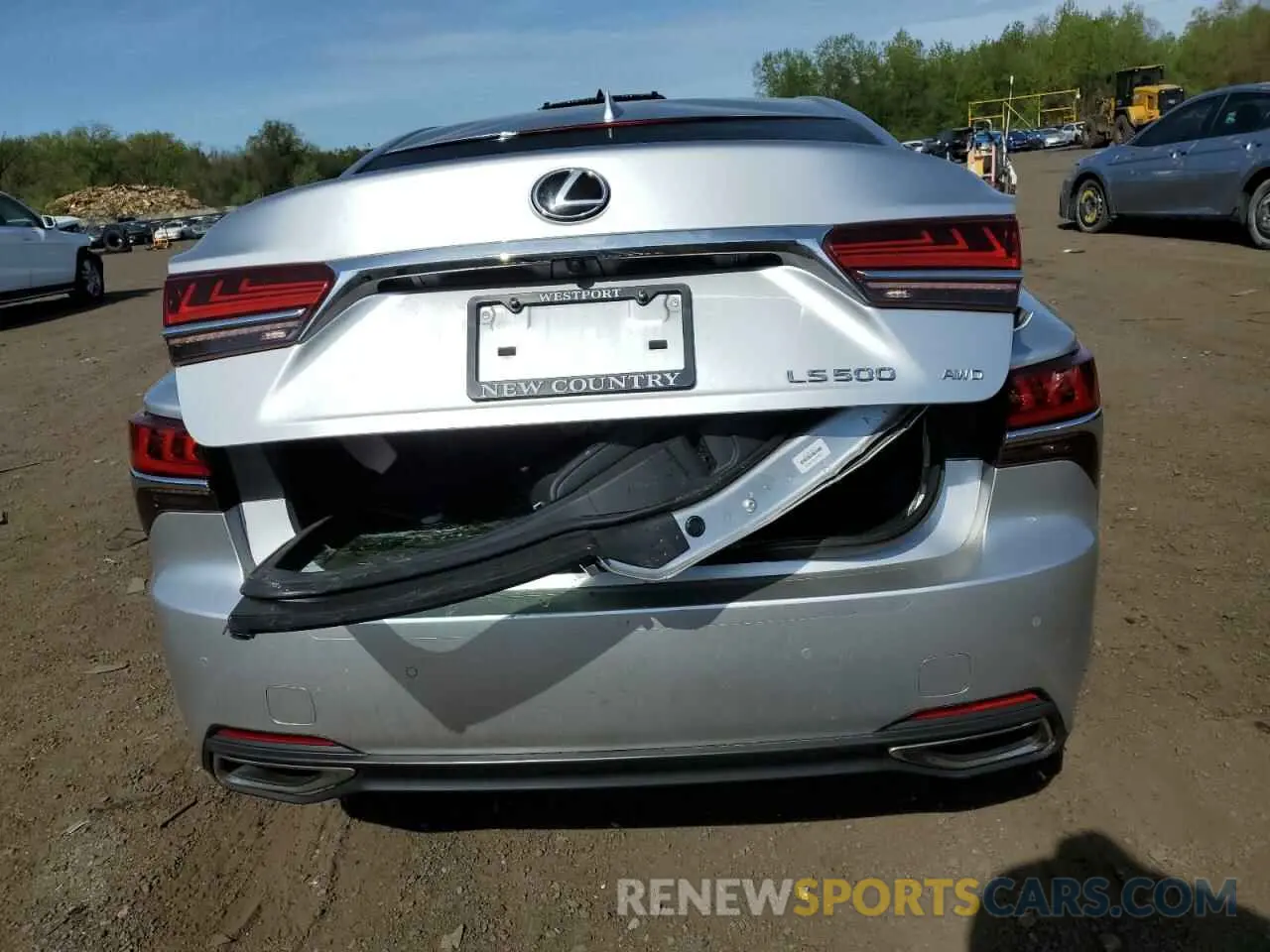 6 Фотография поврежденного автомобиля JTHC51FF3K5005648 LEXUS LS500 2019