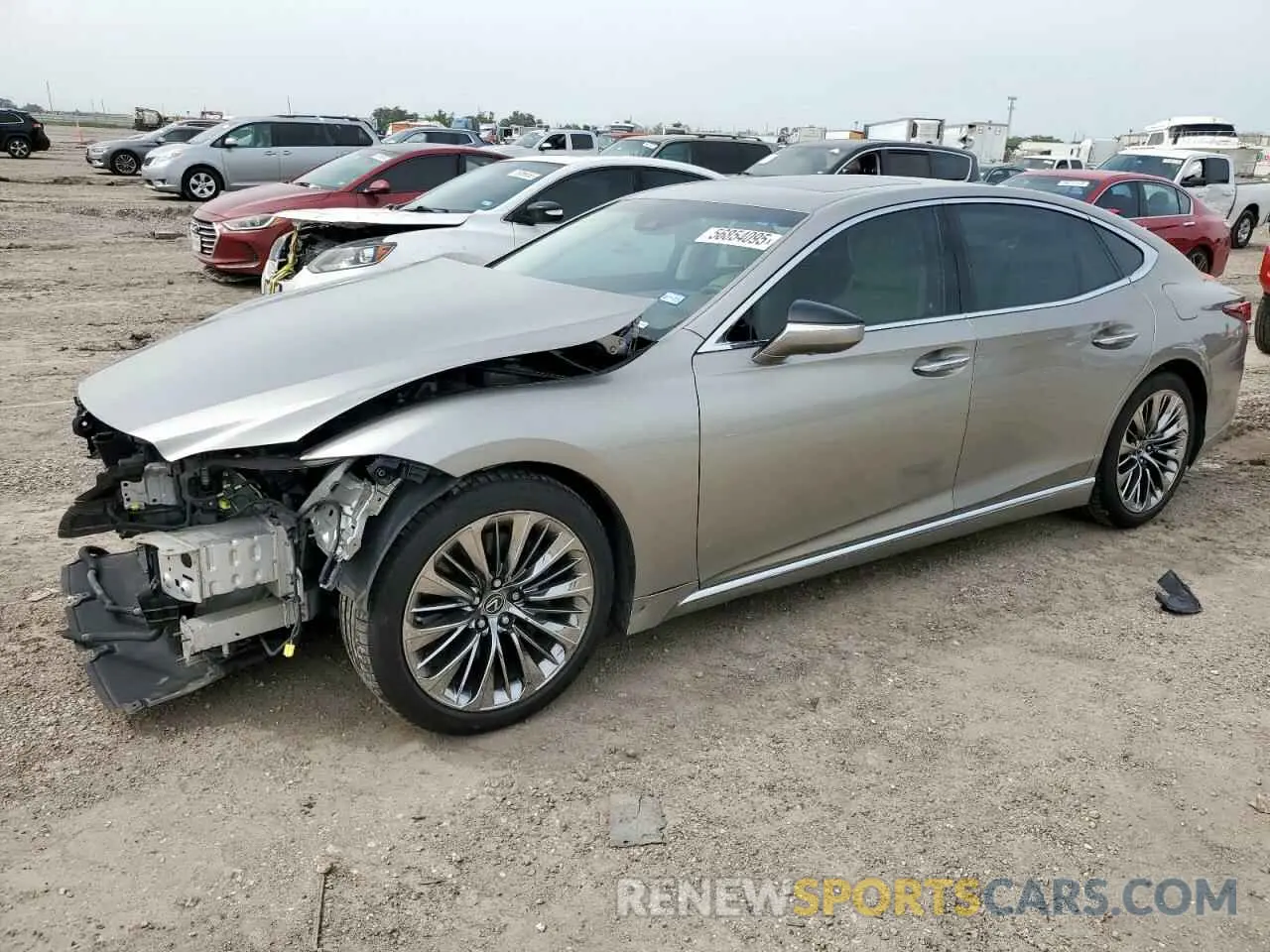1 Фотография поврежденного автомобиля JTHD51FF0L5011509 LEXUS LS500 2020