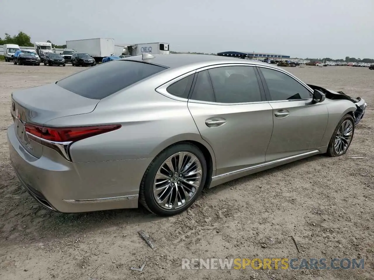 3 Фотография поврежденного автомобиля JTHD51FF0L5011509 LEXUS LS500 2020