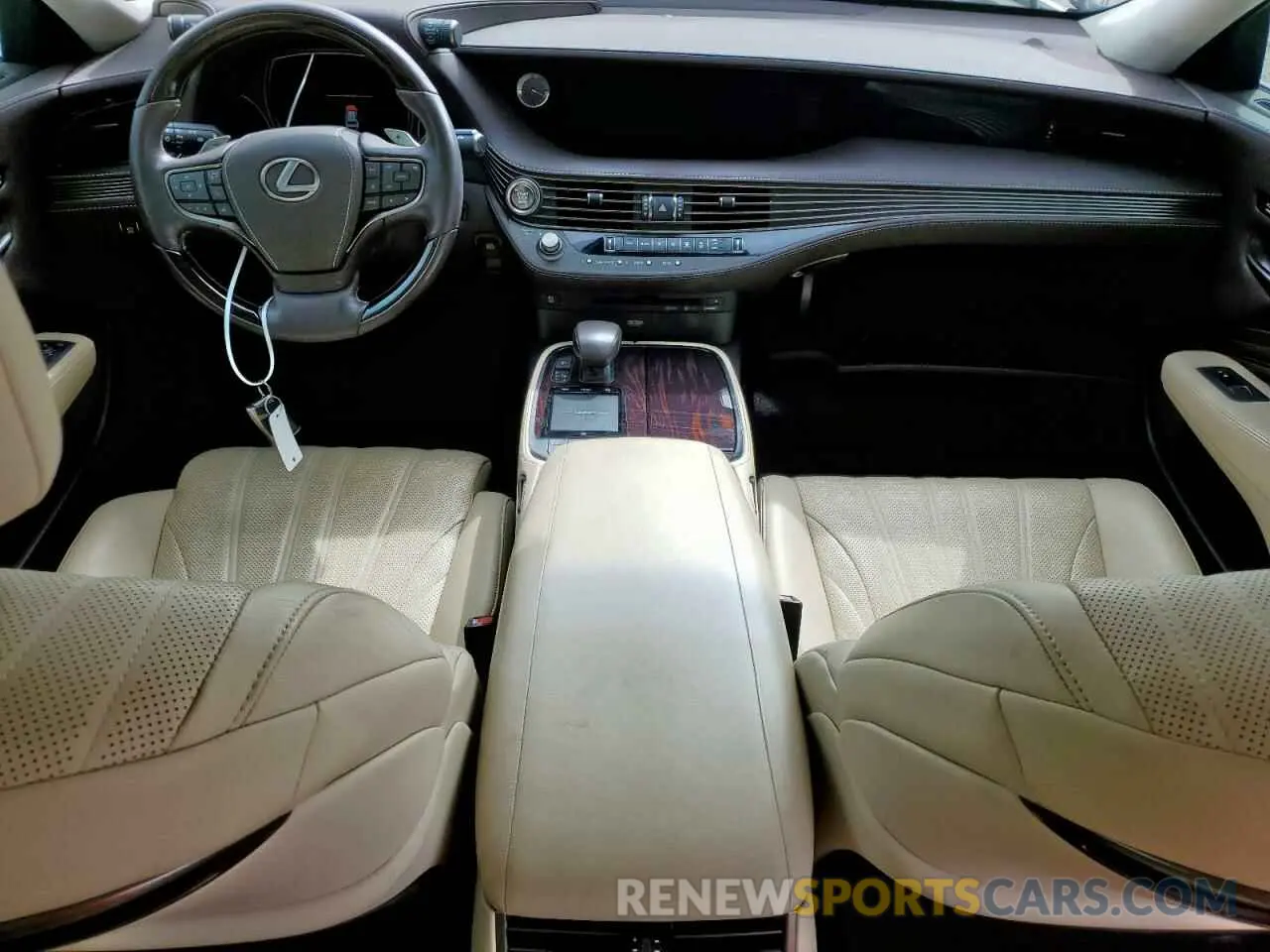 8 Фотография поврежденного автомобиля JTHD51FF0L5011509 LEXUS LS500 2020