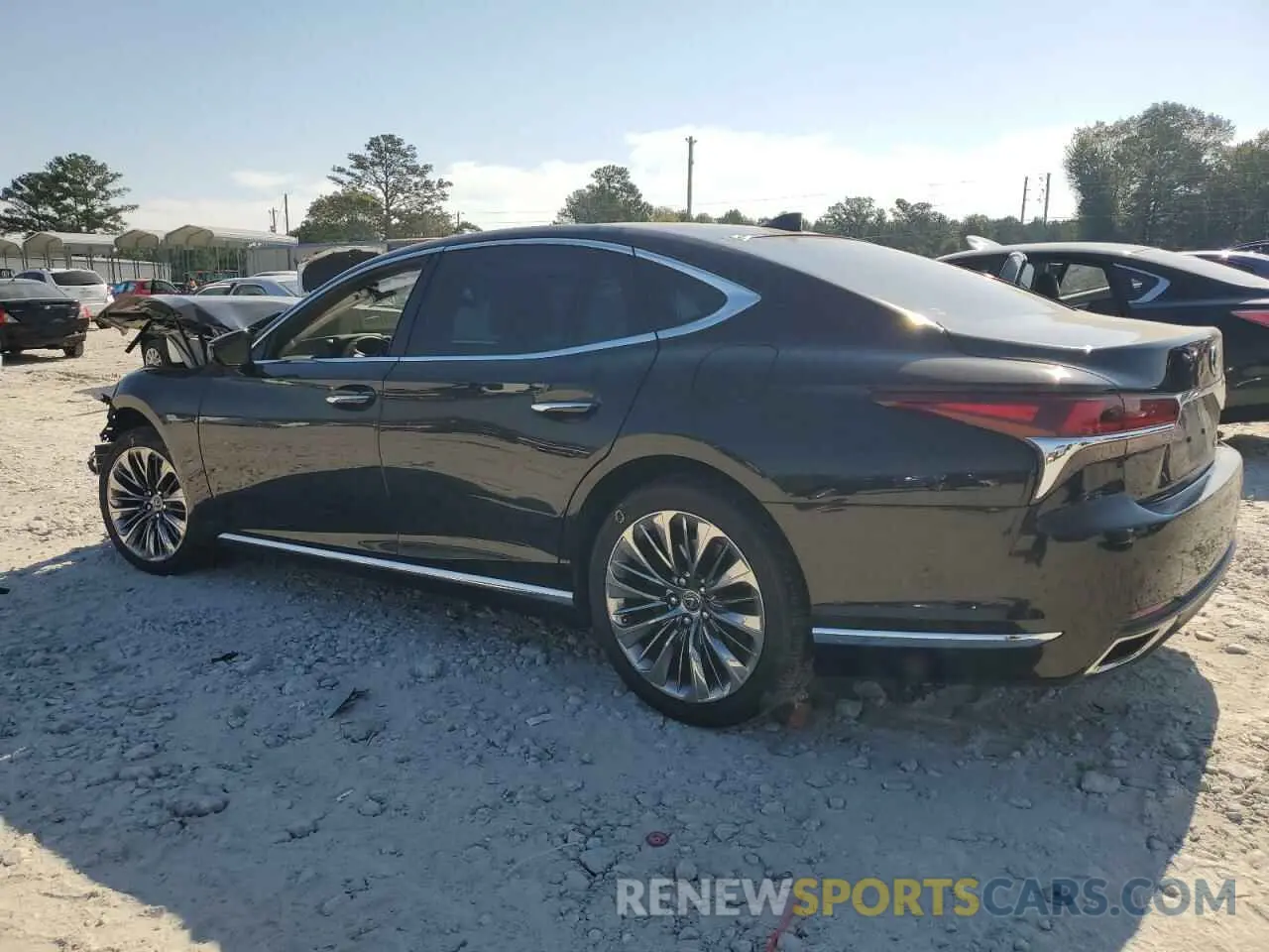 2 Фотография поврежденного автомобиля JTHD51FF8L5012343 LEXUS LS500 2020
