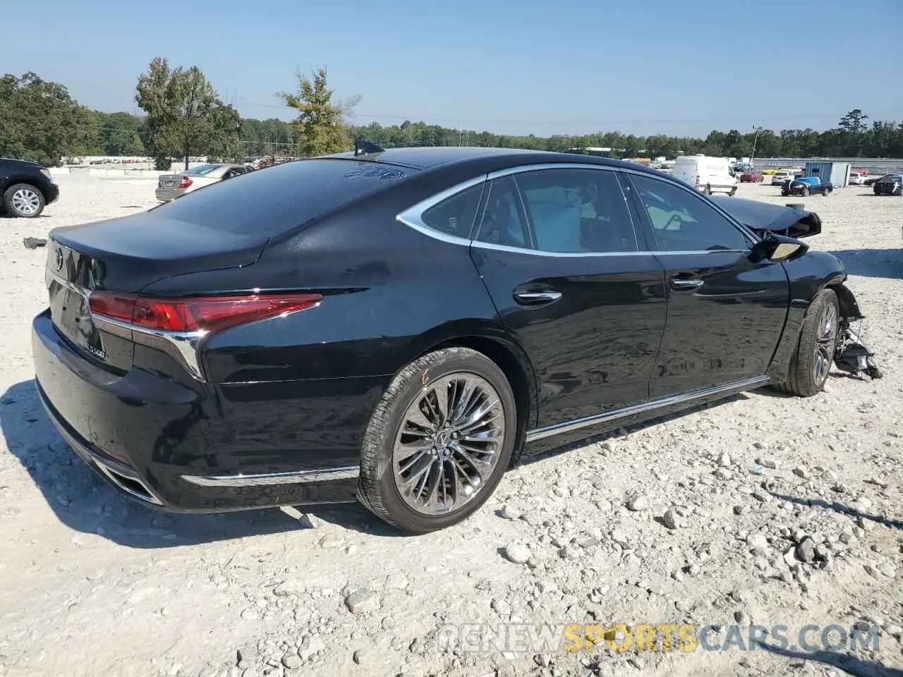 3 Фотография поврежденного автомобиля JTHD51FF8L5012343 LEXUS LS500 2020
