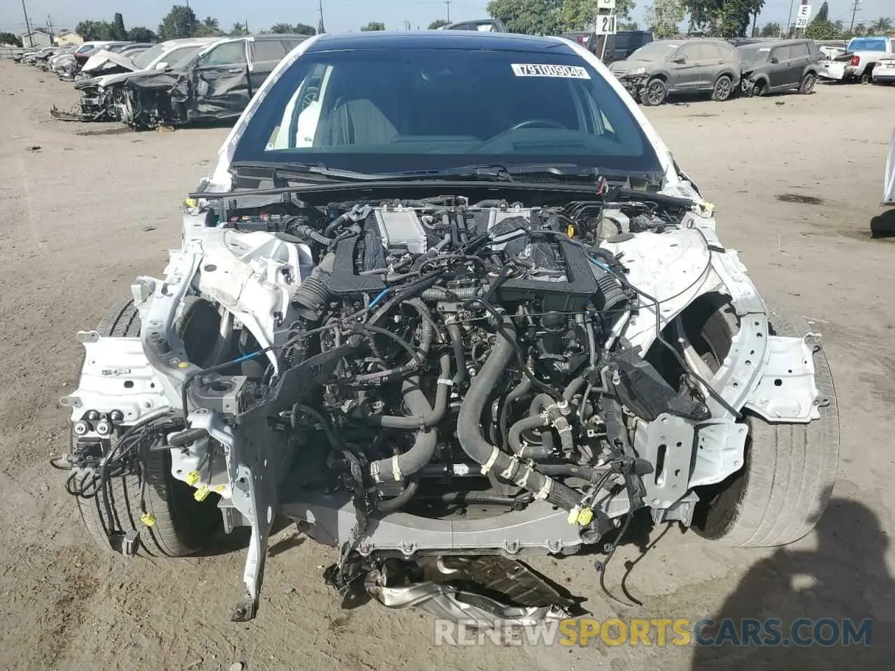 5 Фотография поврежденного автомобиля JTHD51FF6M5014500 LEXUS LS500 2021