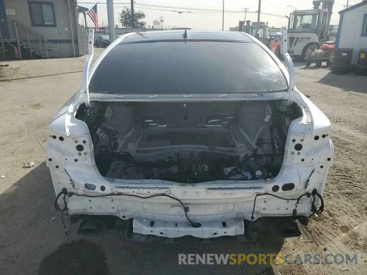6 Фотография поврежденного автомобиля JTHD51FF6M5014500 LEXUS LS500 2021