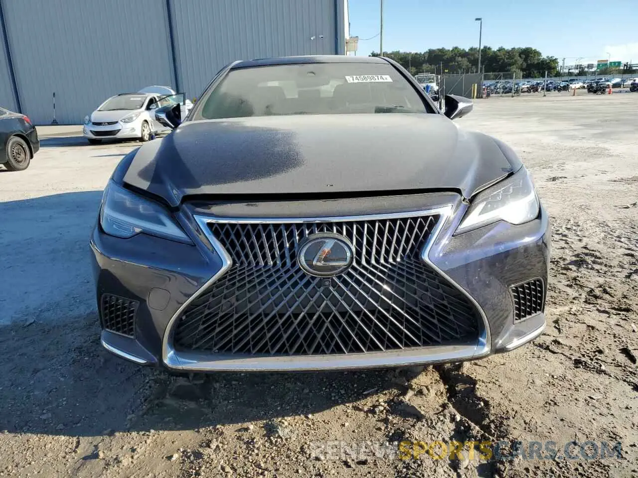 5 Photograph of a damaged car JTHD51FFXM5014872 LEXUS LS500 2021