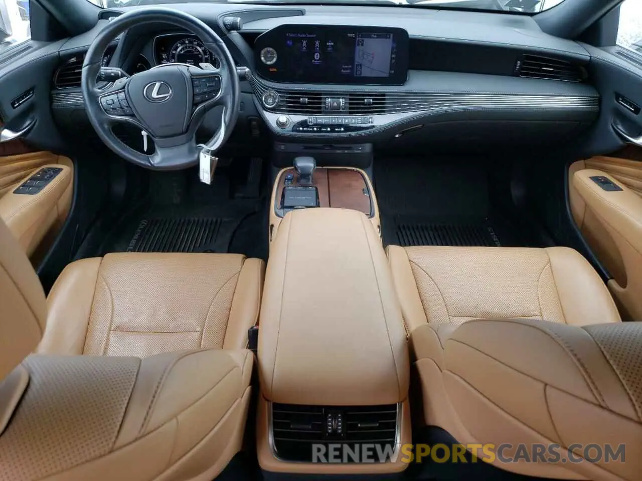 8 Photograph of a damaged car JTHD51GF8M5008700 LEXUS LS500 2021