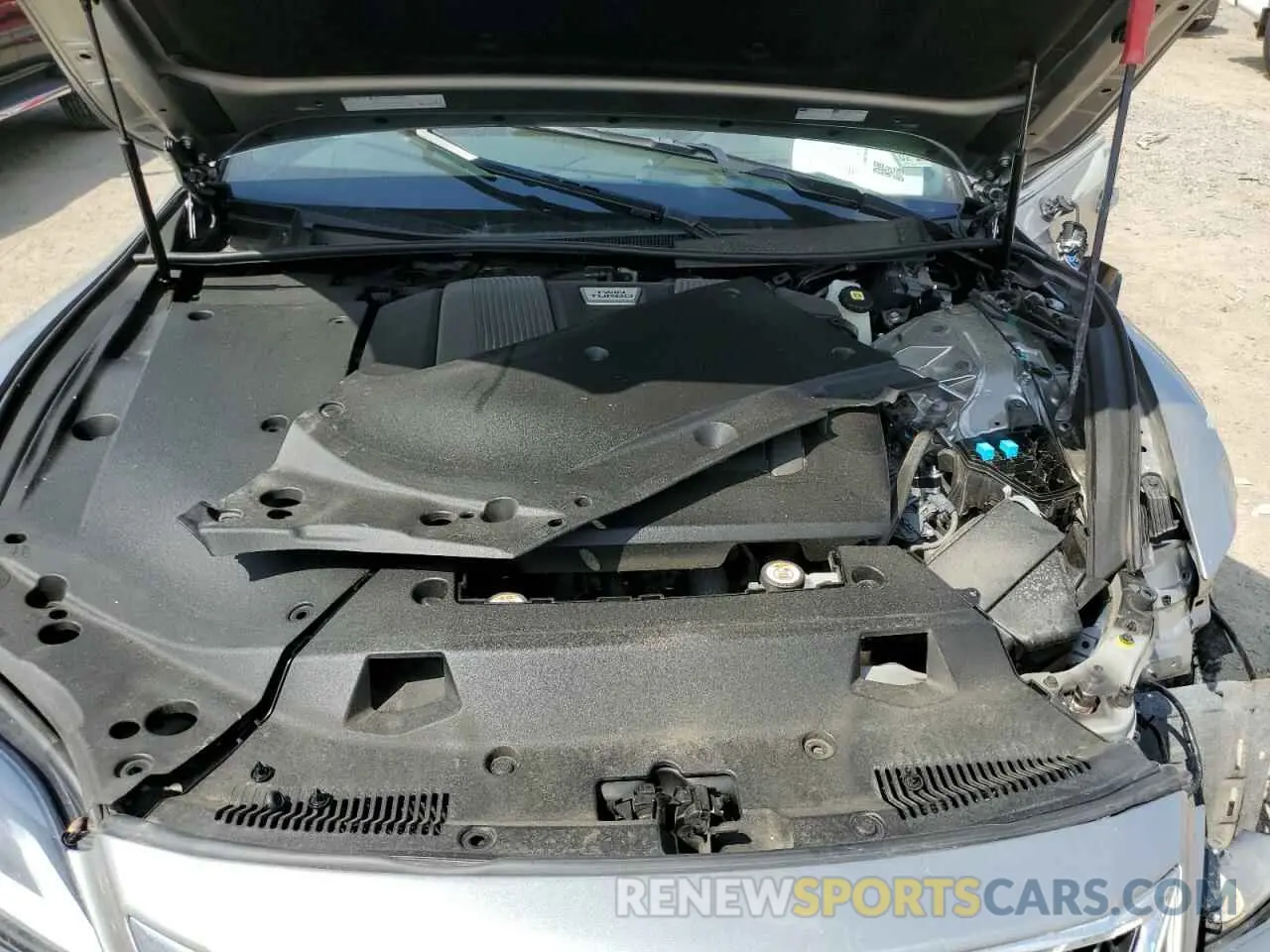 11 Photograph of a damaged car JTHD51FF0N5015983 LEXUS LS500 2022