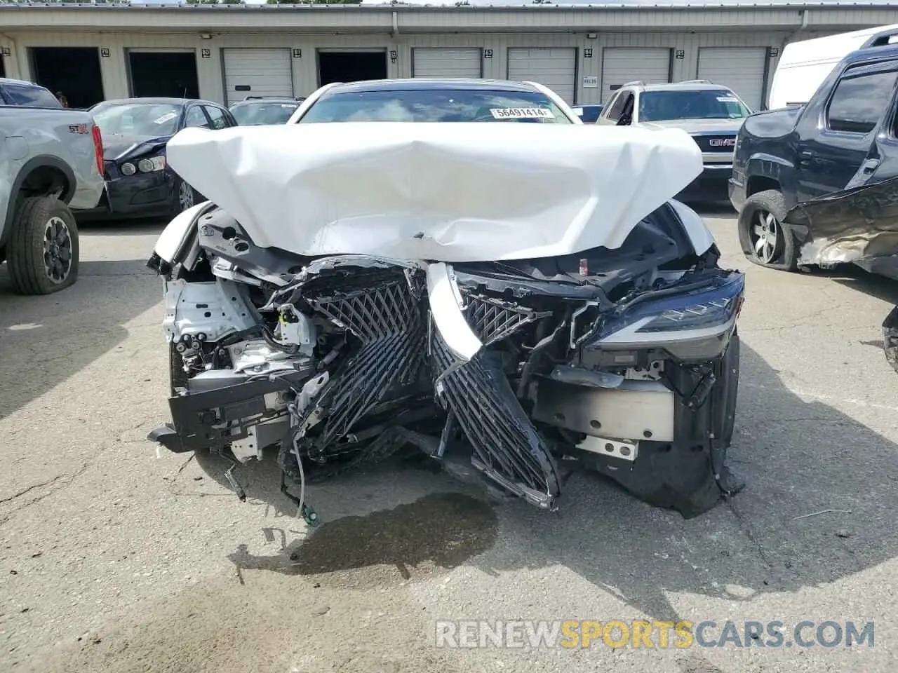 5 Фотография поврежденного автомобиля JTHE5LGF3N5010467 LEXUS LS500 2022
