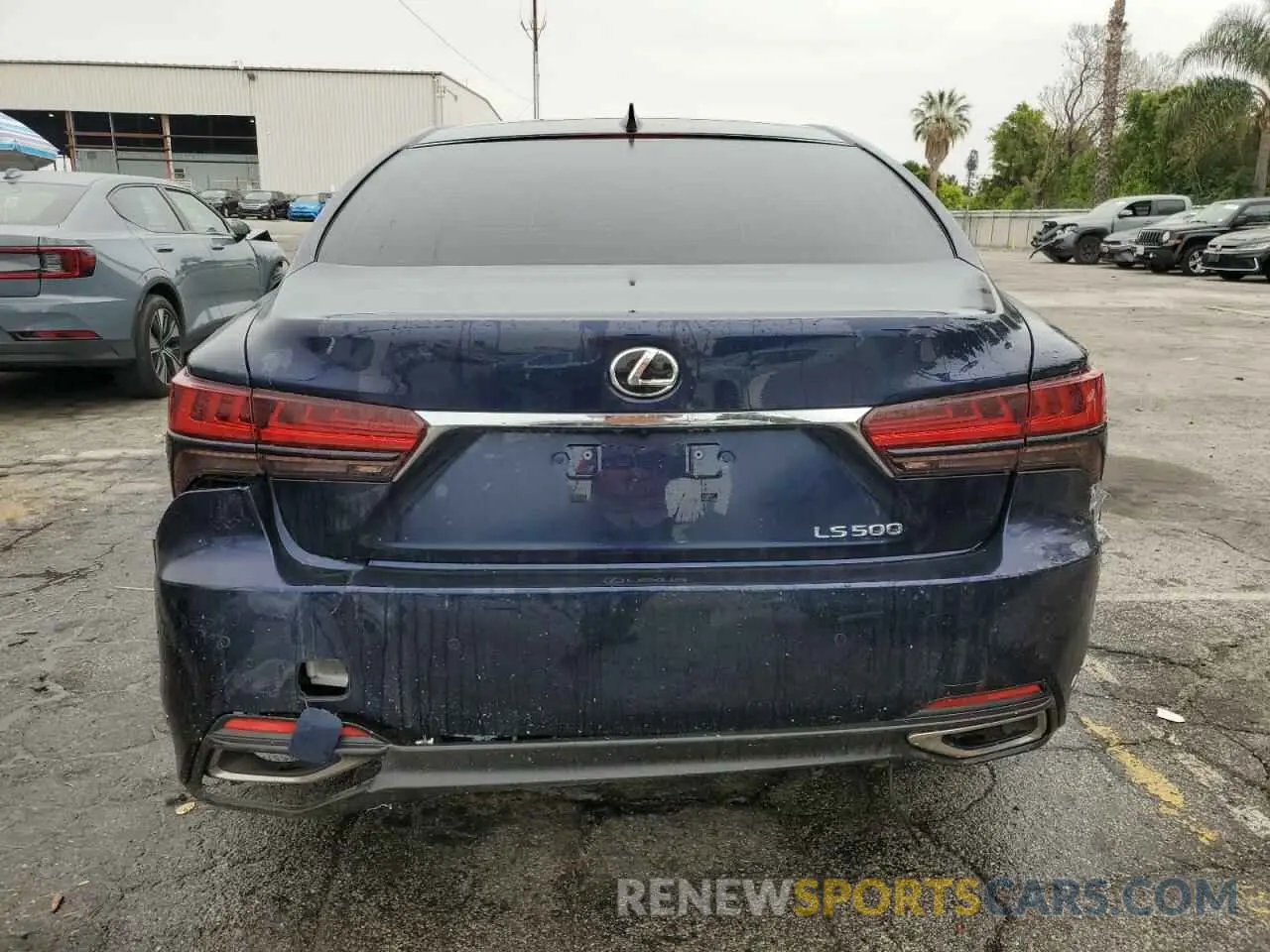 6 Фотография поврежденного автомобиля JTHD51FFXP5018375 LEXUS LS500 2023