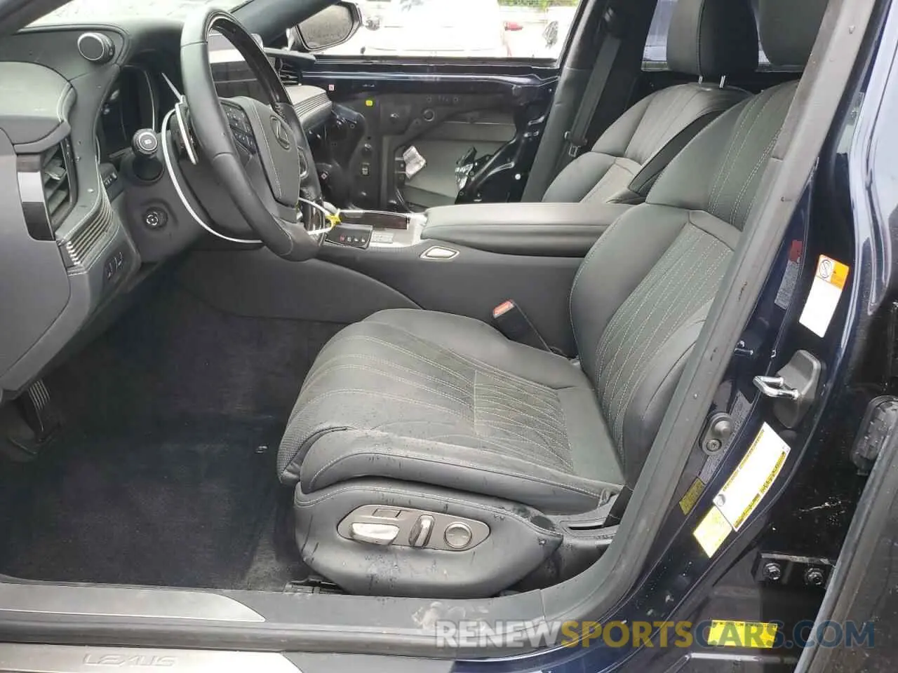 7 Фотография поврежденного автомобиля JTHD51FFXP5018375 LEXUS LS500 2023