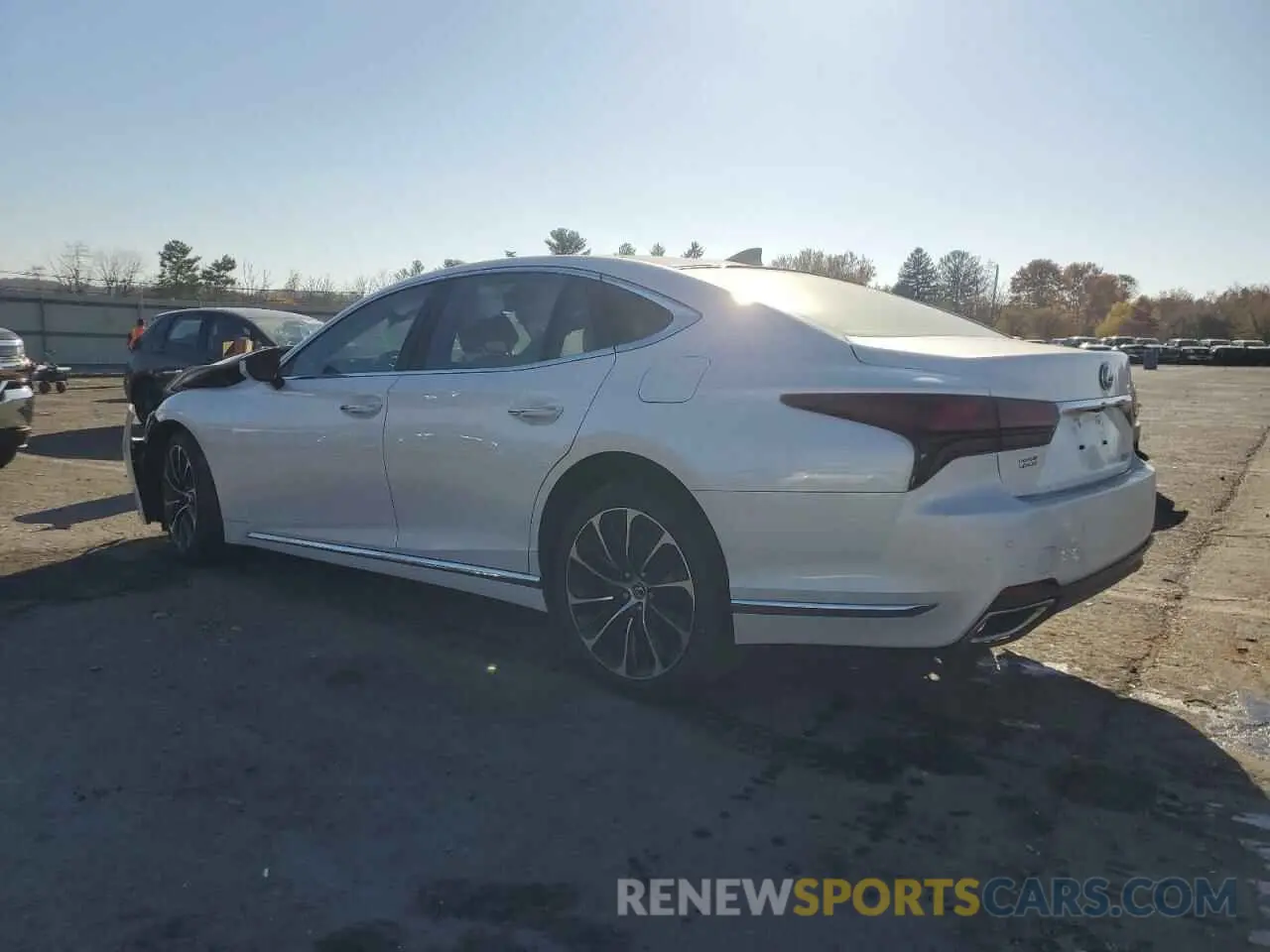 2 Photograph of a damaged car JTHG5LGF5P5011325 LEXUS LS500 2023