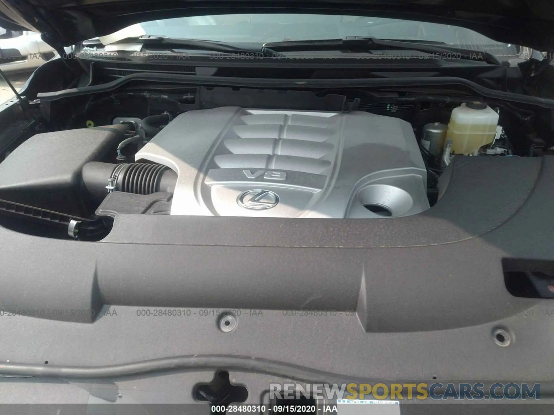 10 Photograph of a damaged car JTJHY7AX9K4300872 LEXUS LX 2019