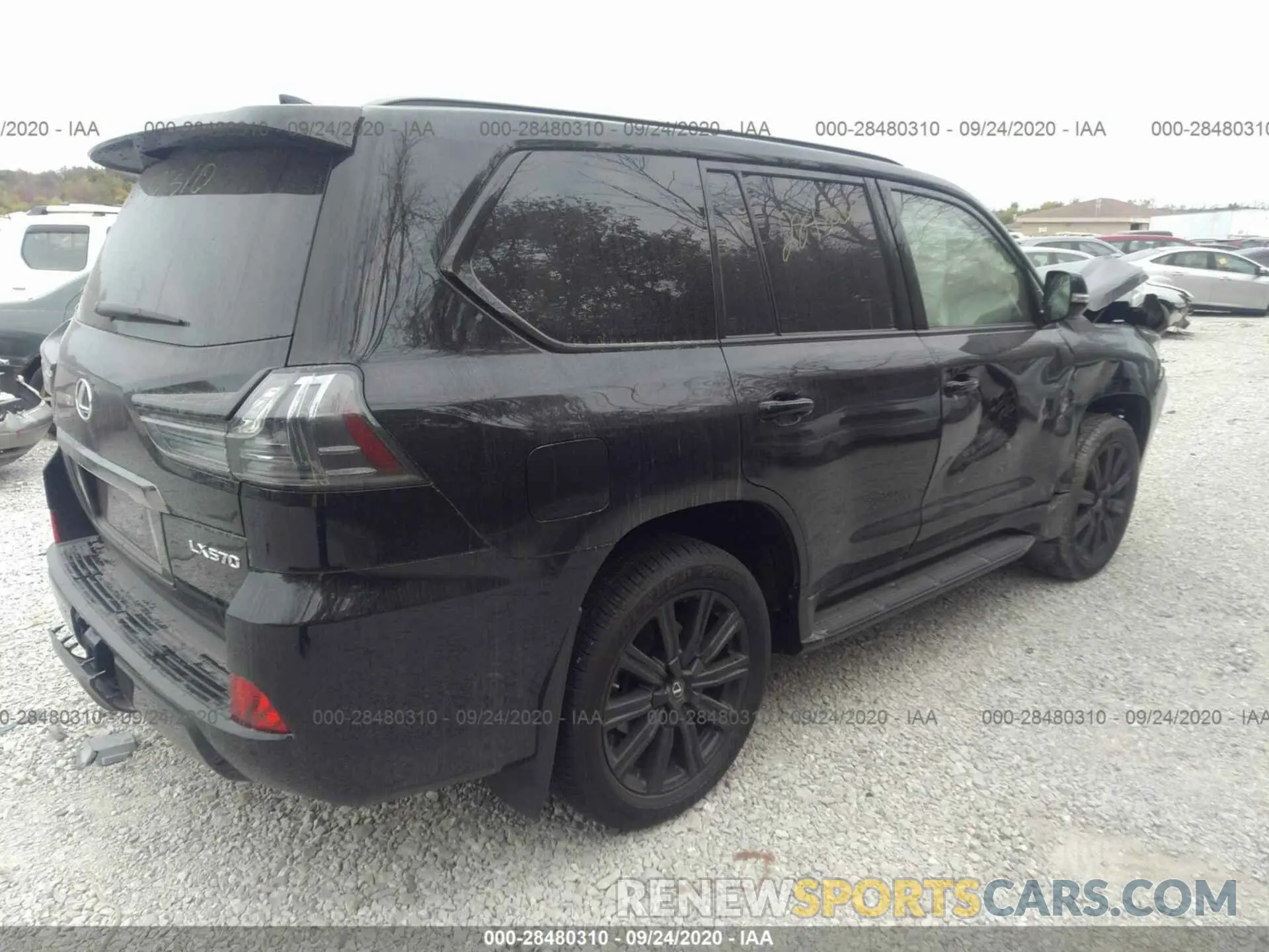 4 Photograph of a damaged car JTJHY7AX9K4300872 LEXUS LX 2019