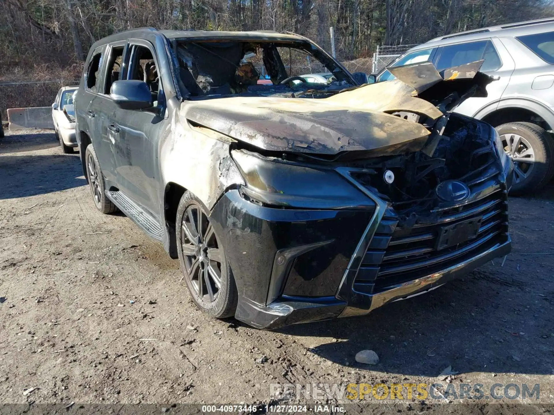 1 Photograph of a damaged car JTJDY7AX7M4333791 LEXUS LX 2021