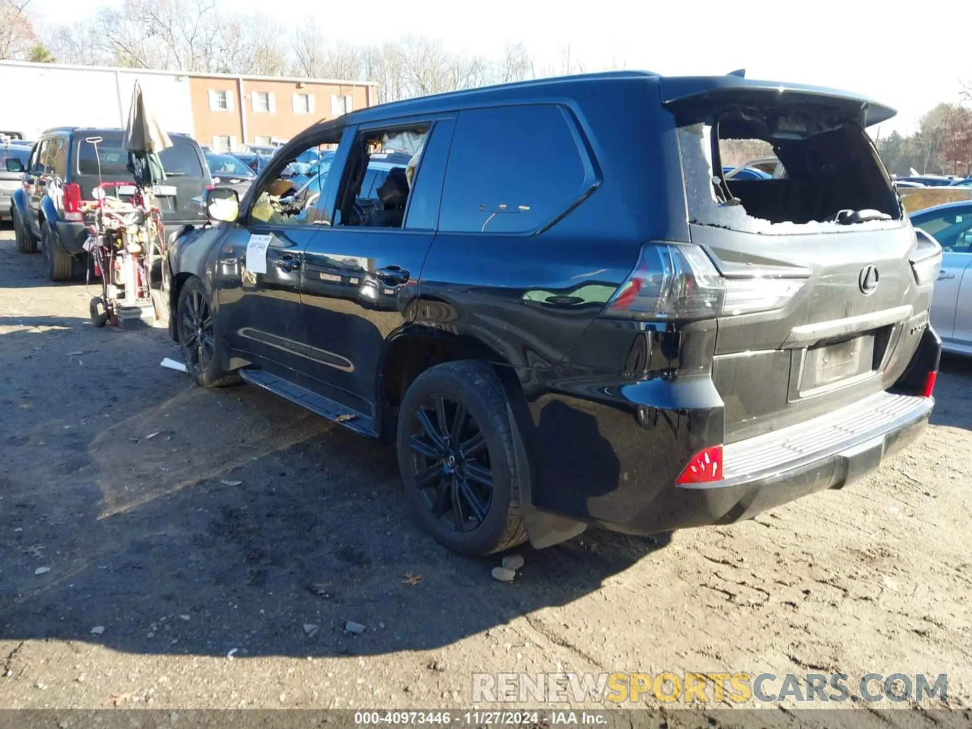 3 Photograph of a damaged car JTJDY7AX7M4333791 LEXUS LX 2021