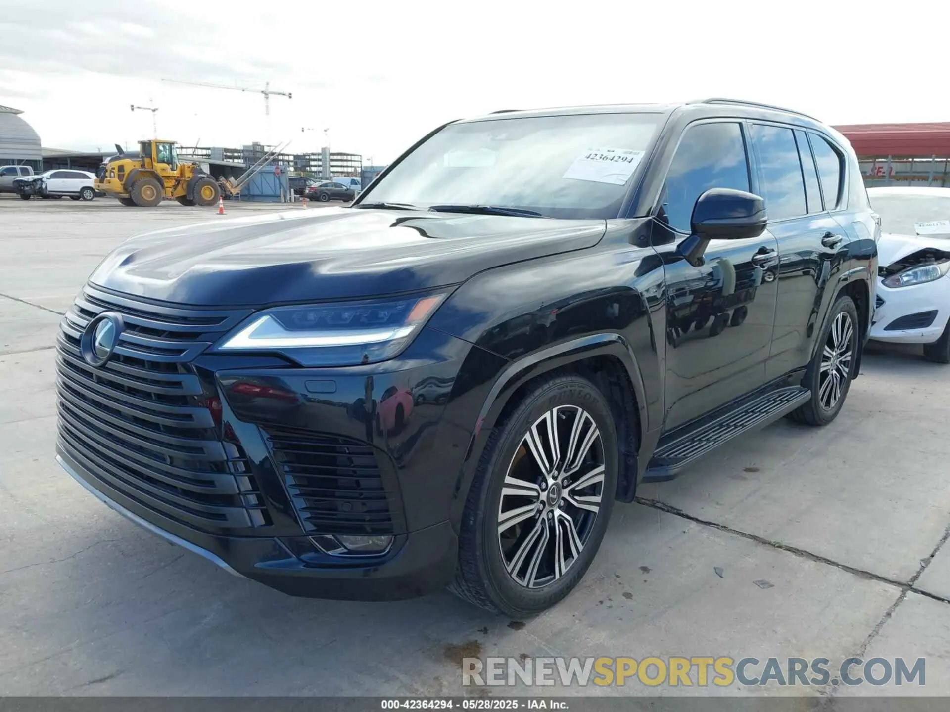 2 Photograph of a damaged car JTJGB7CX9N4012106 LEXUS LX 600 2022