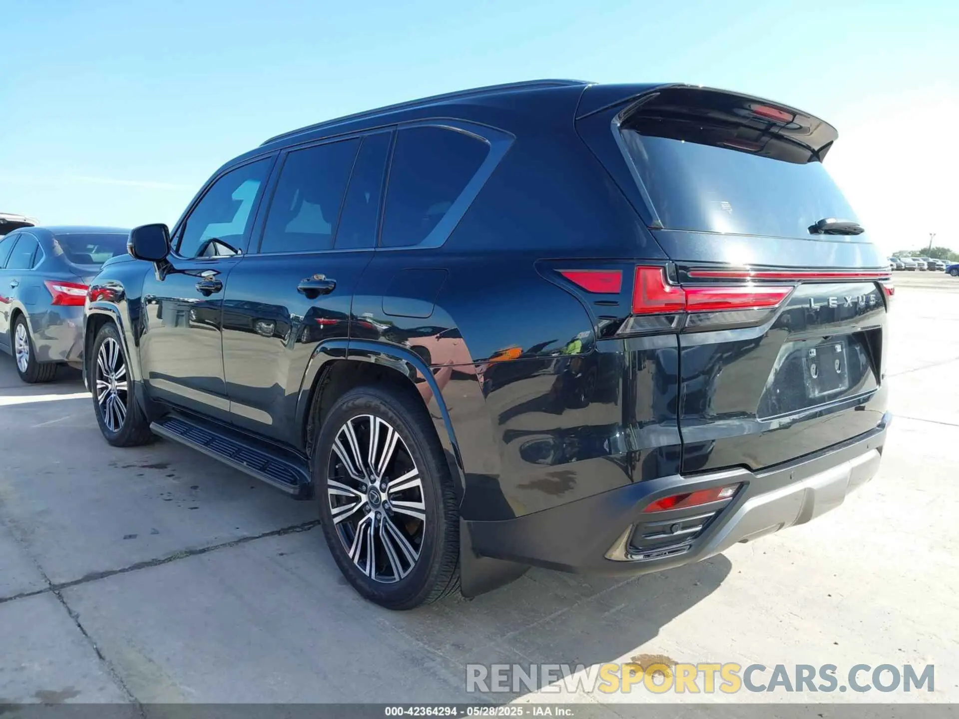 3 Photograph of a damaged car JTJGB7CX9N4012106 LEXUS LX 600 2022
