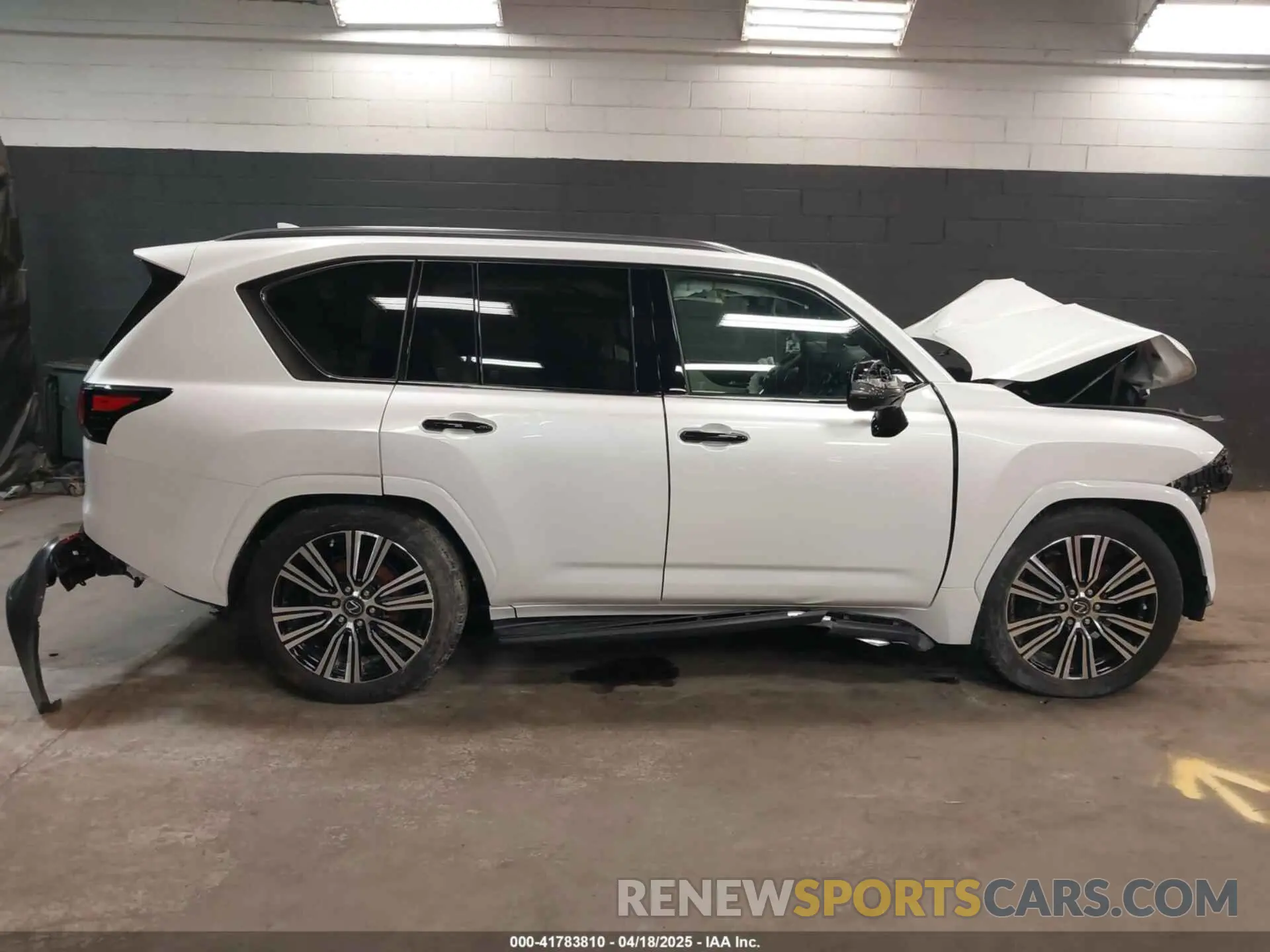 12 Photograph of a damaged car JTJGB7CX5P4036860 LEXUS LX 600 2023