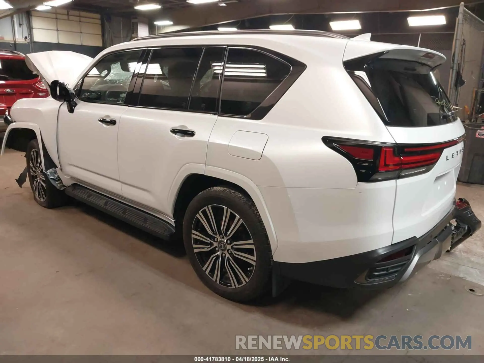 3 Photograph of a damaged car JTJGB7CX5P4036860 LEXUS LX 600 2023