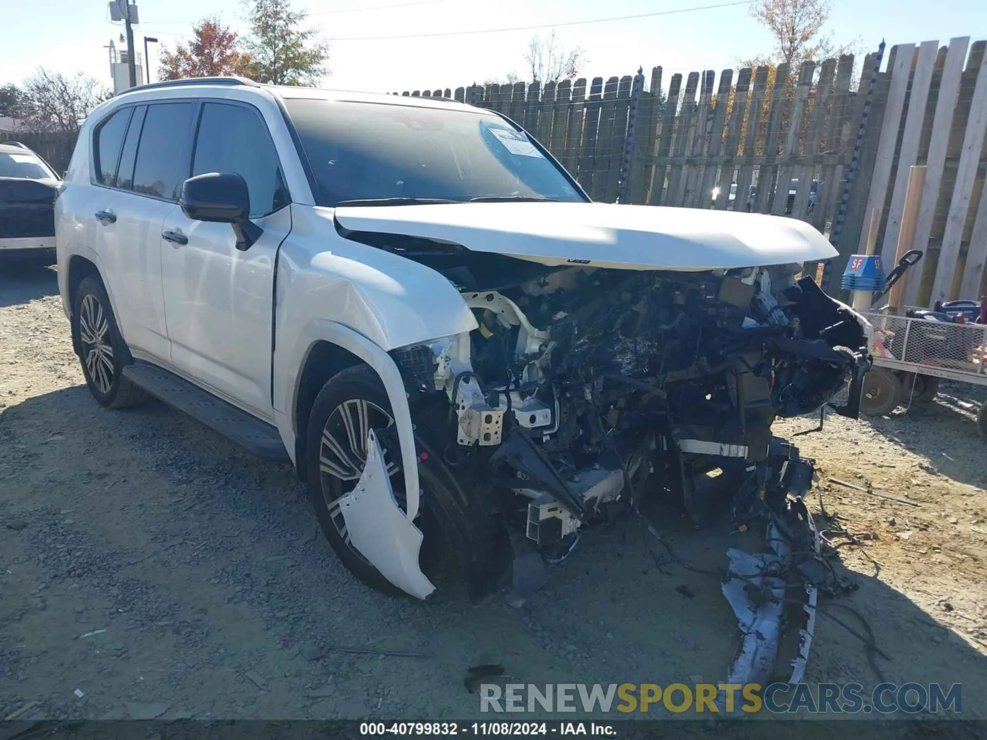 1 Фотография поврежденного автомобиля JTJGB7CX9P4037882 LEXUS LX 600 2023