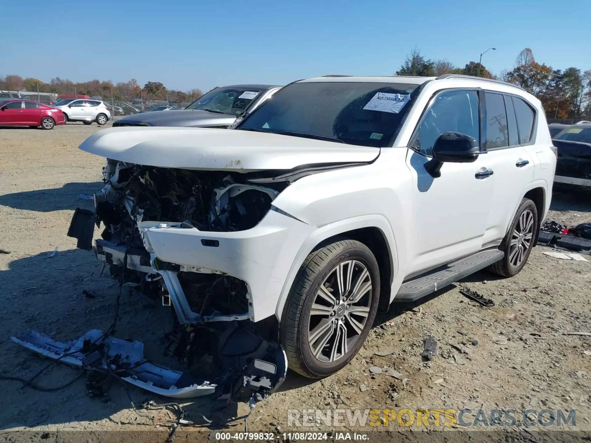 2 Фотография поврежденного автомобиля JTJGB7CX9P4037882 LEXUS LX 600 2023