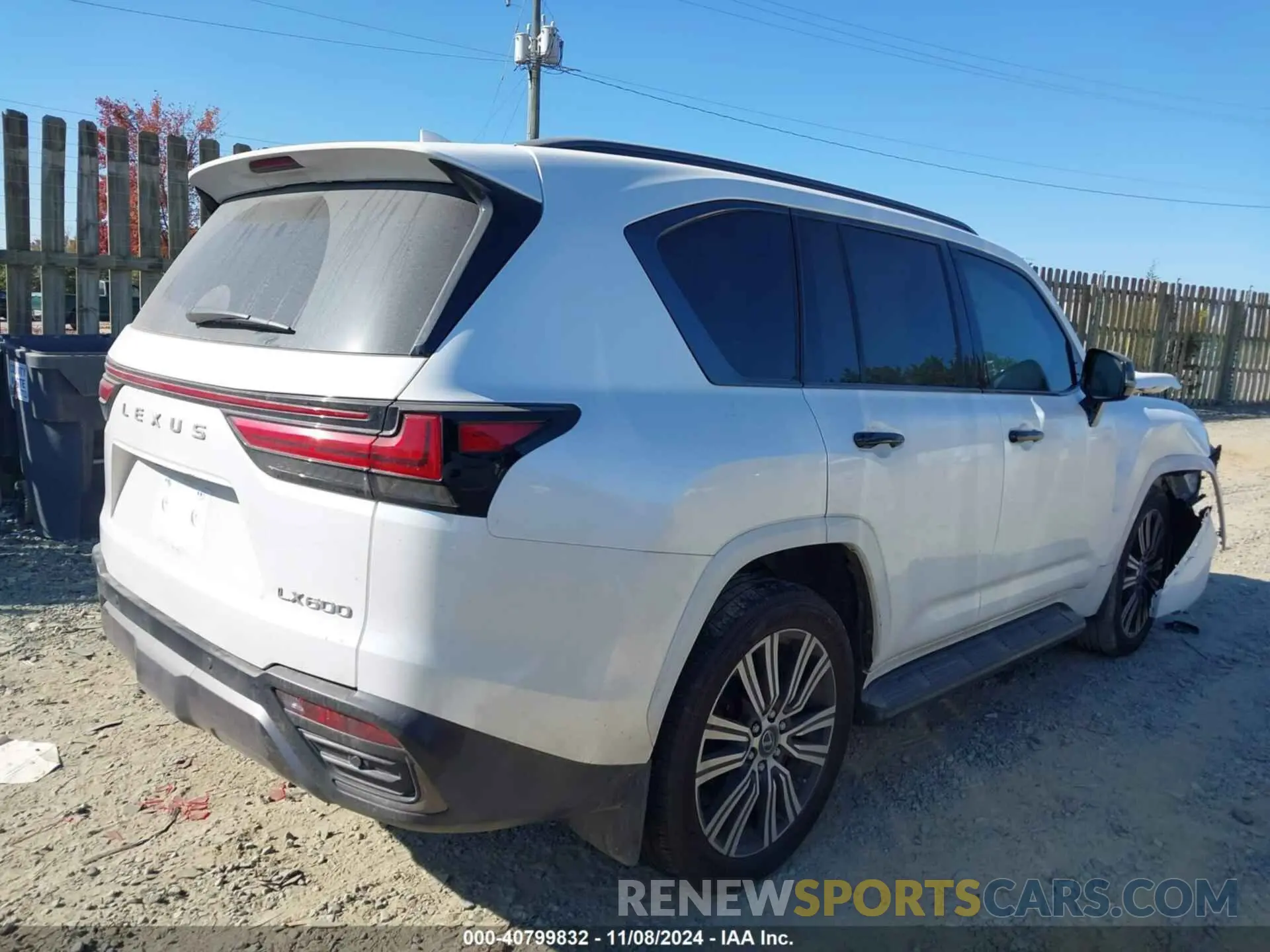 4 Фотография поврежденного автомобиля JTJGB7CX9P4037882 LEXUS LX 600 2023