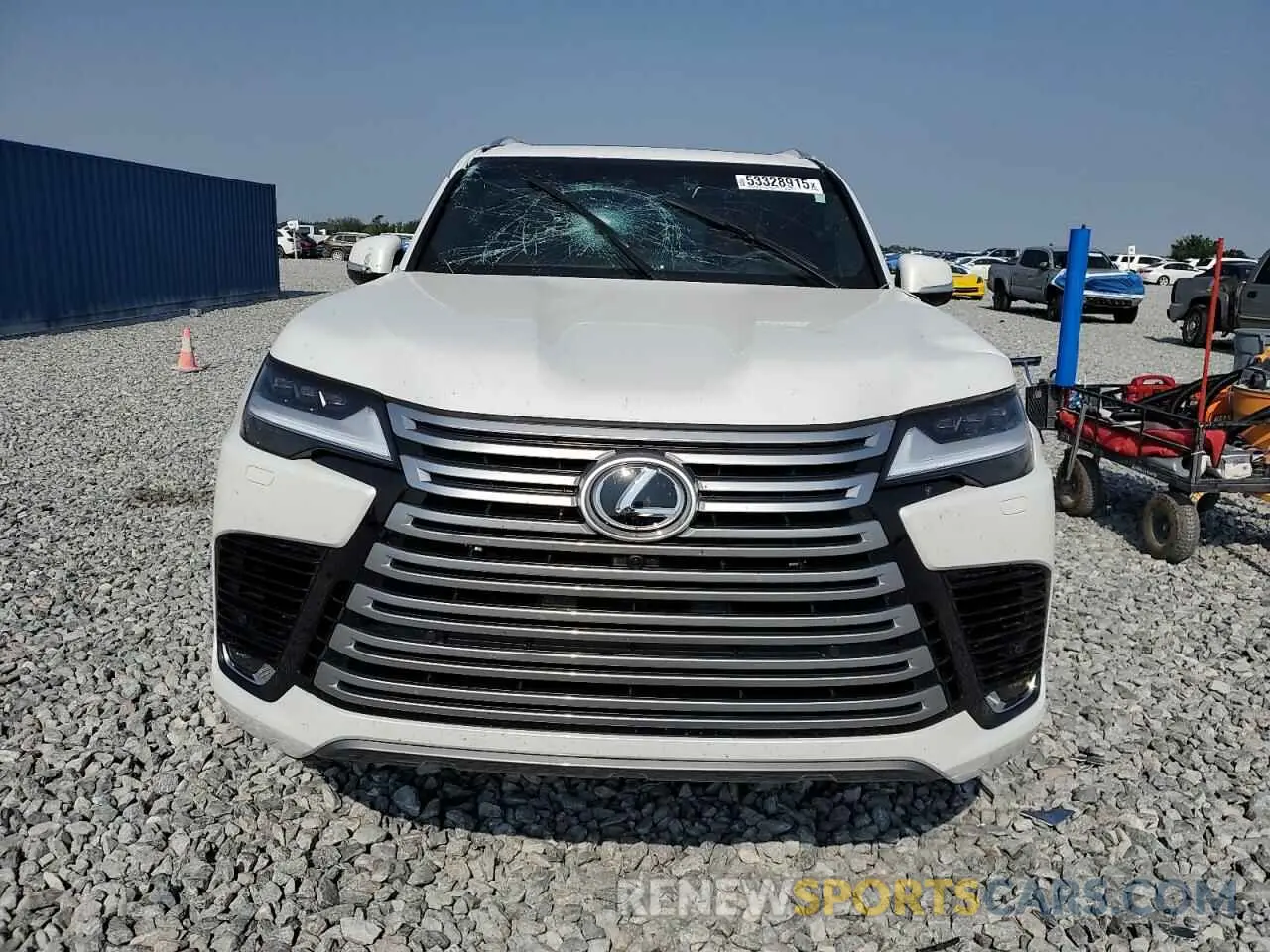 5 Фотография поврежденного автомобиля JTJGB7CX8P4033189 LEXUS LX 600 BAS 2023