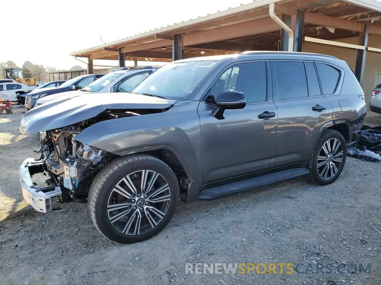 1 Фотография поврежденного автомобиля JTJGB7CX8P4034441 LEXUS LX 600 BAS 2023